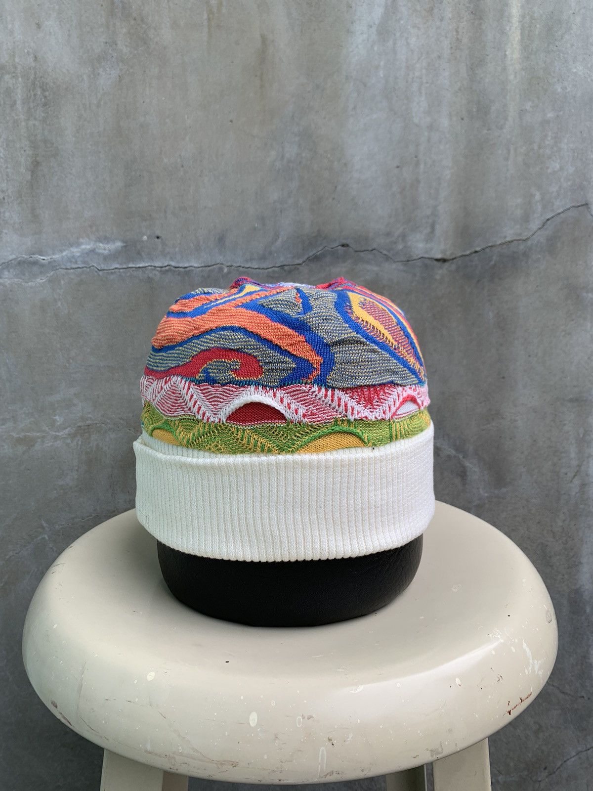 Coogi Pastel Knitted Classic Skully Beanie Size ONE SIZE - 5 Thumbnail