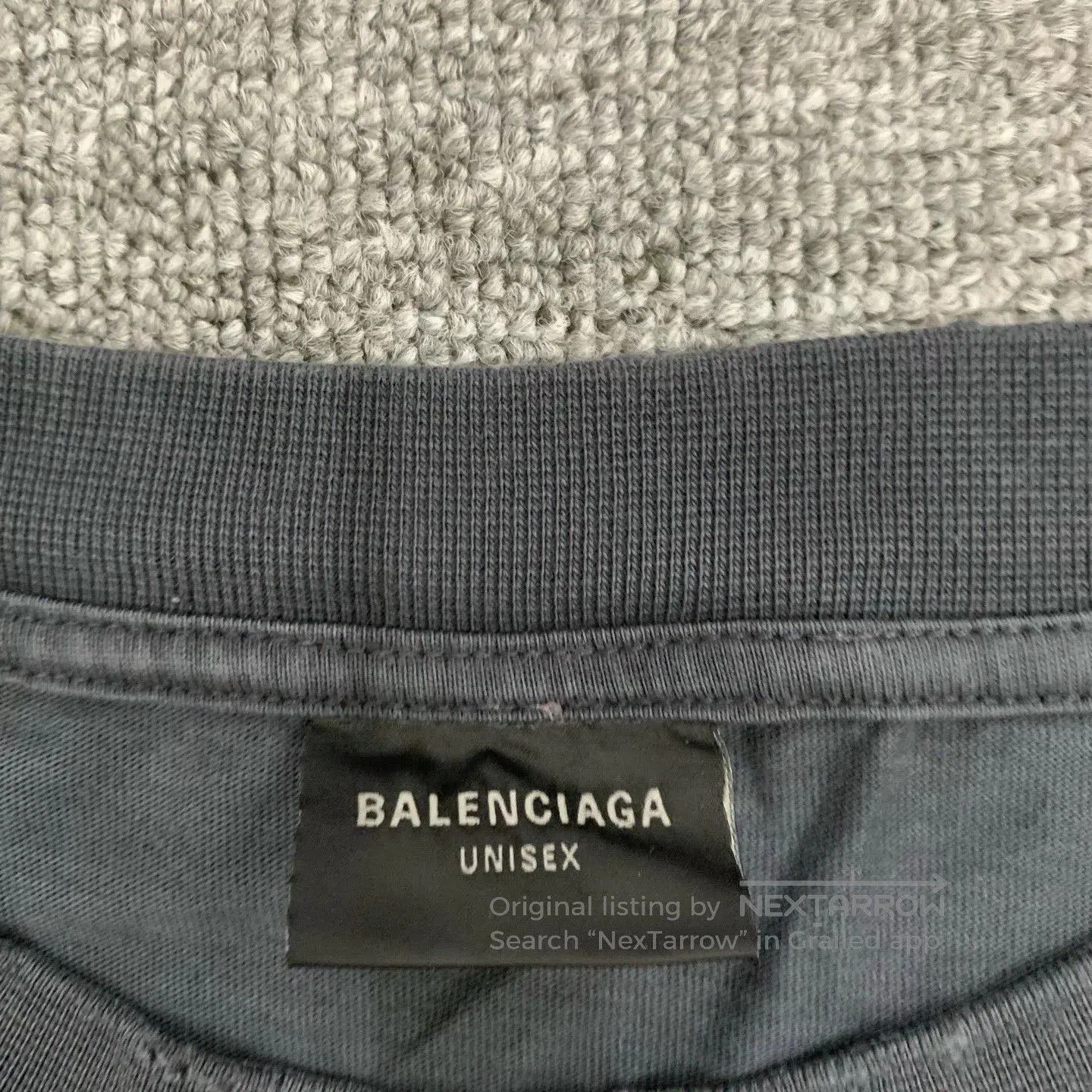 Balenciaga Balenciaga Planet Earth Graphic T-Shirt. Size US XL / EU 56 / 4 - 4 Thumbnail