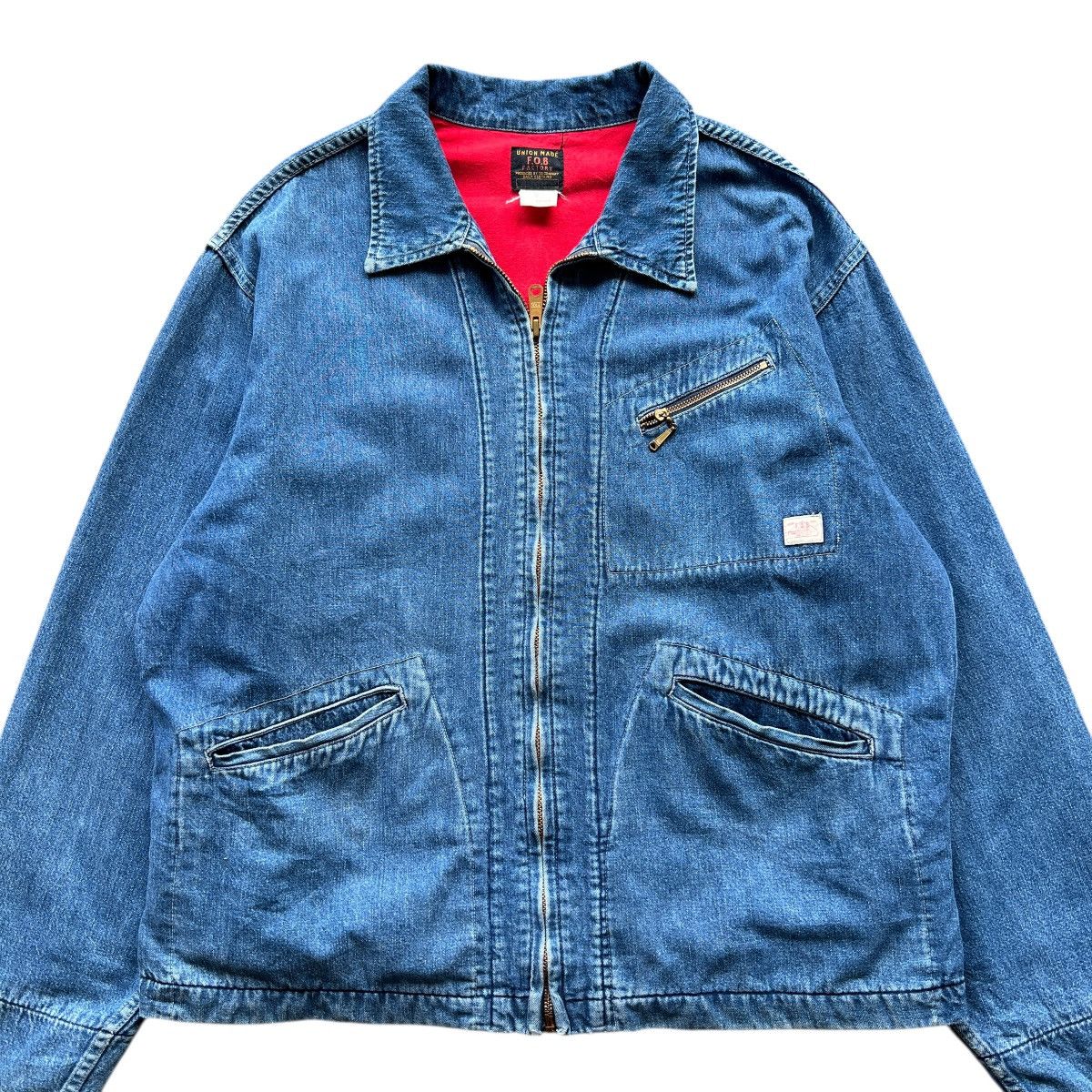 FOB Factory 🔥 Fob Factory Union Made Denim Trucker Jacket Size US S / EU 44-46 / 1 - 5 Thumbnail