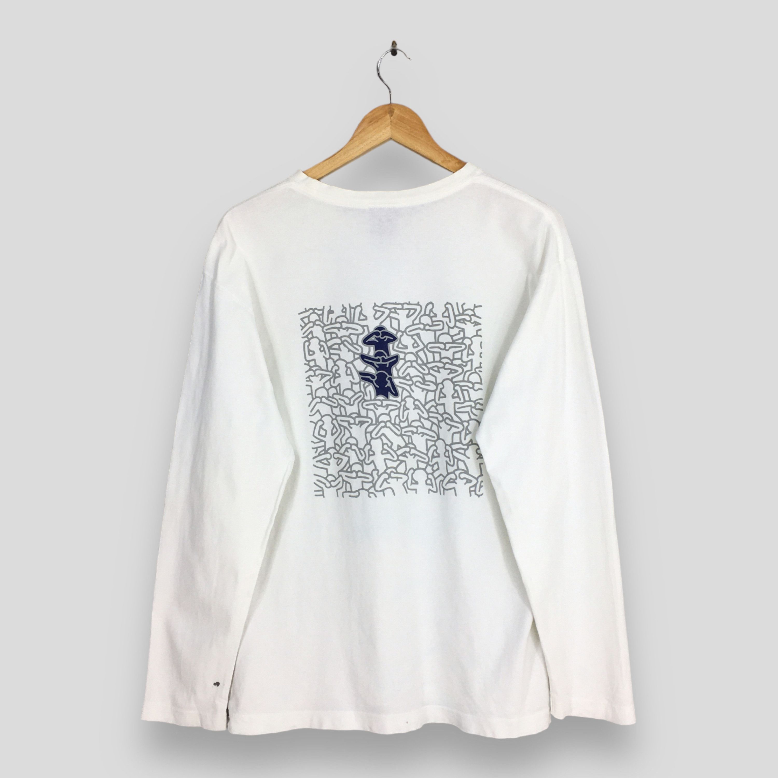 Keith Haring Keith Haring Graffiti Pop Art Lithographs Artwork Tshirt M Size US M / EU 48-50 / 2 - 1 Thumbnail