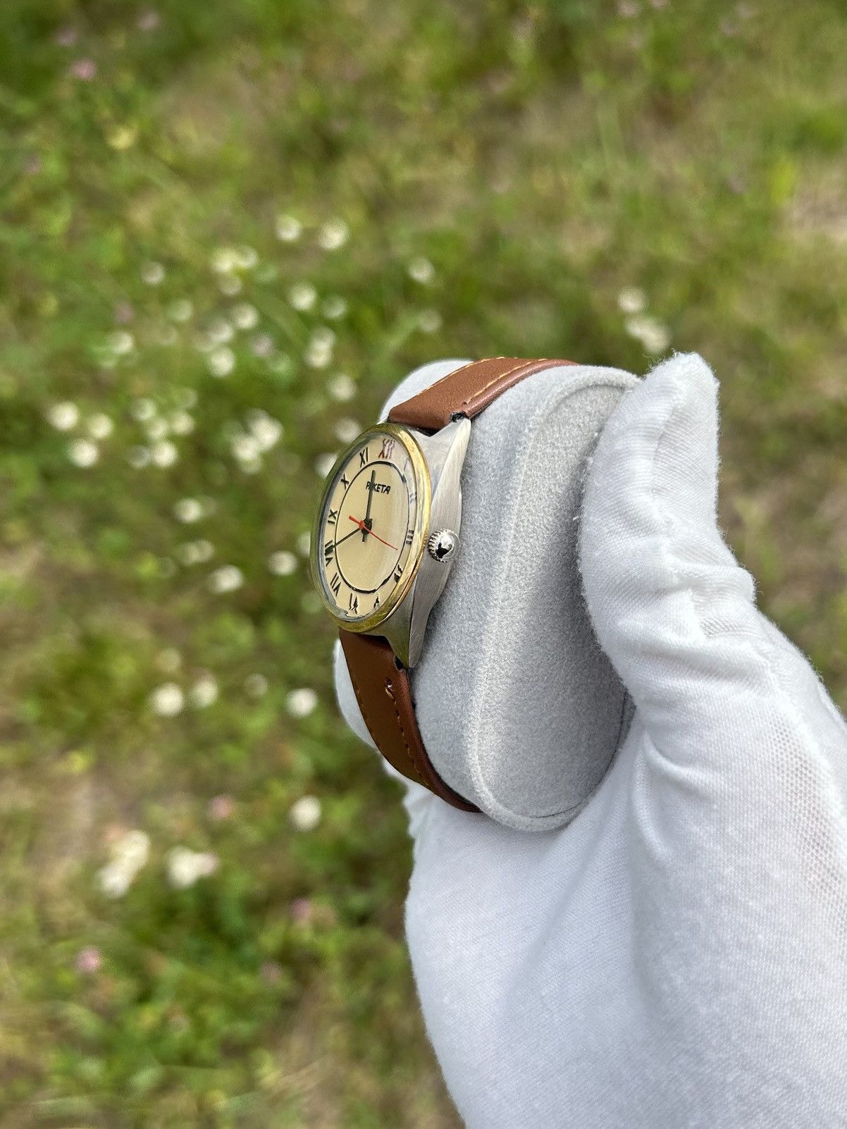 Vintage Vintage Watch Raketa Soviet USSR Mechanical Authentic 1980s Size ONE SIZE - 14 Thumbnail