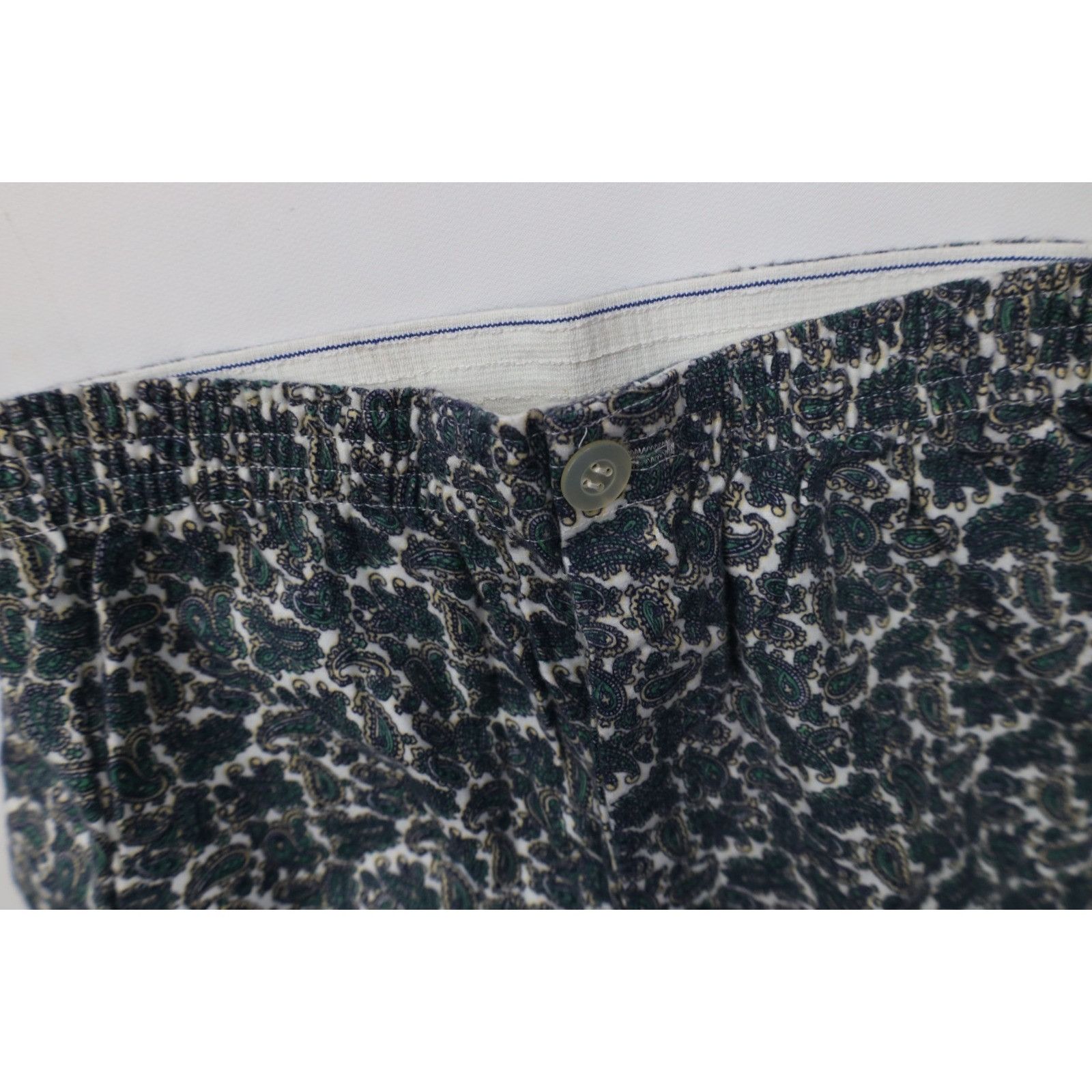 Vintage Vintage 70s Streetwear 2 Piece Flannel Paisley Pajamas Size US S / EU 44-46 / 1 - 13 Thumbnail