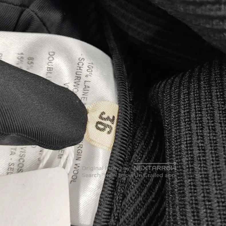 Hermes Hermes Wool Coat Jacket, Black Size XS / US 0-2 / IT 36-38 - 3 Thumbnail