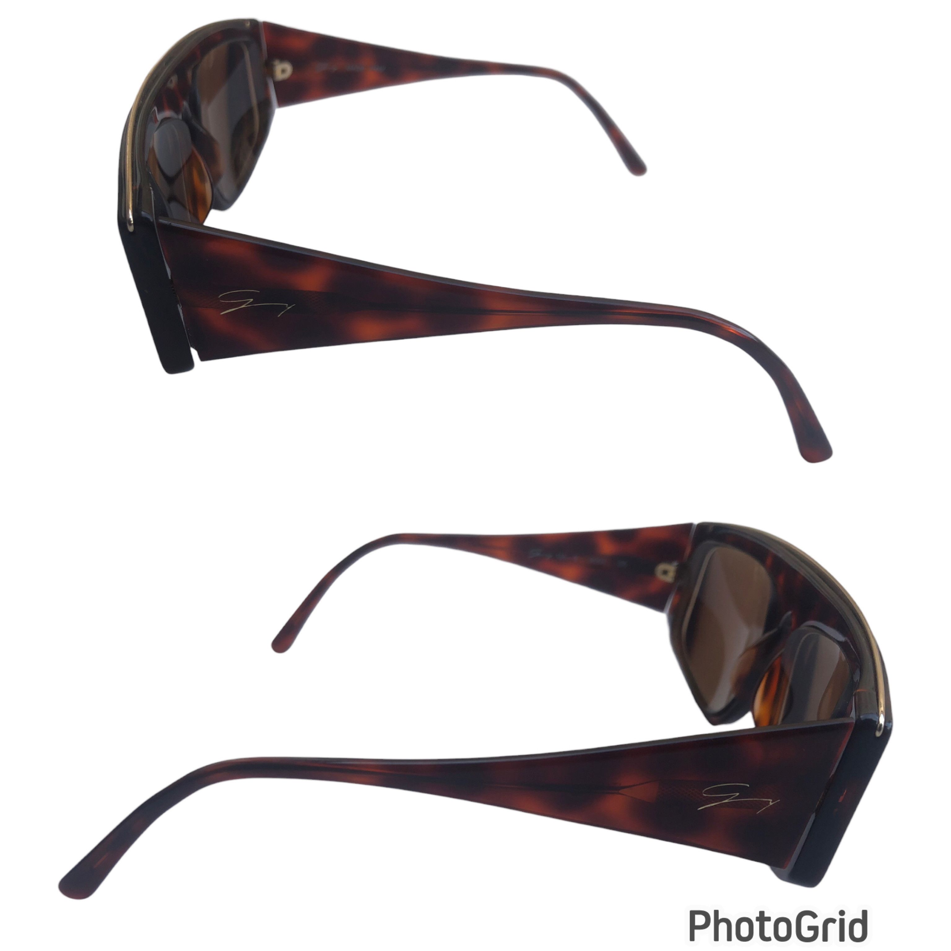 Vintage 🔥Vintage 80s GENNY Sunglasses Tony Stark of Iron Man style. Size ONE SIZE - 7 Thumbnail