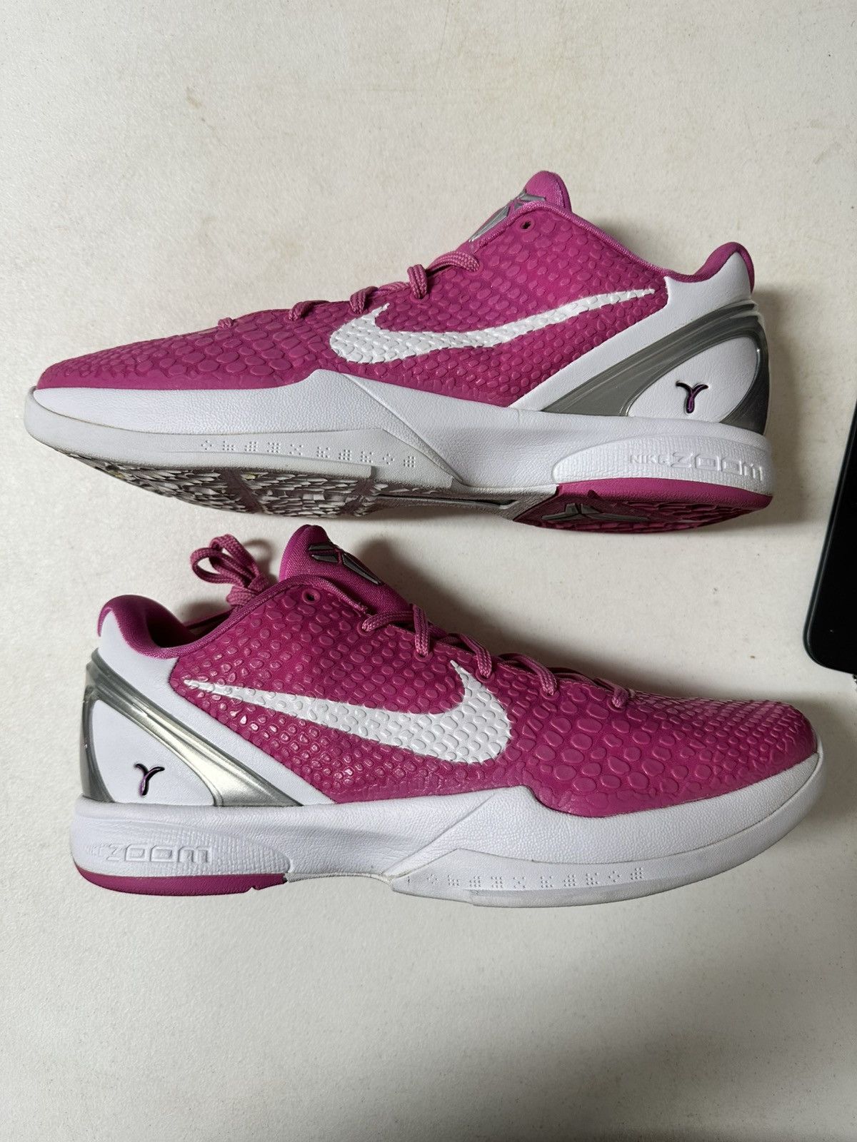 Nike Kobe 6 kay yow think pink Size US 11 / EU 44 - 1 Thumbnail