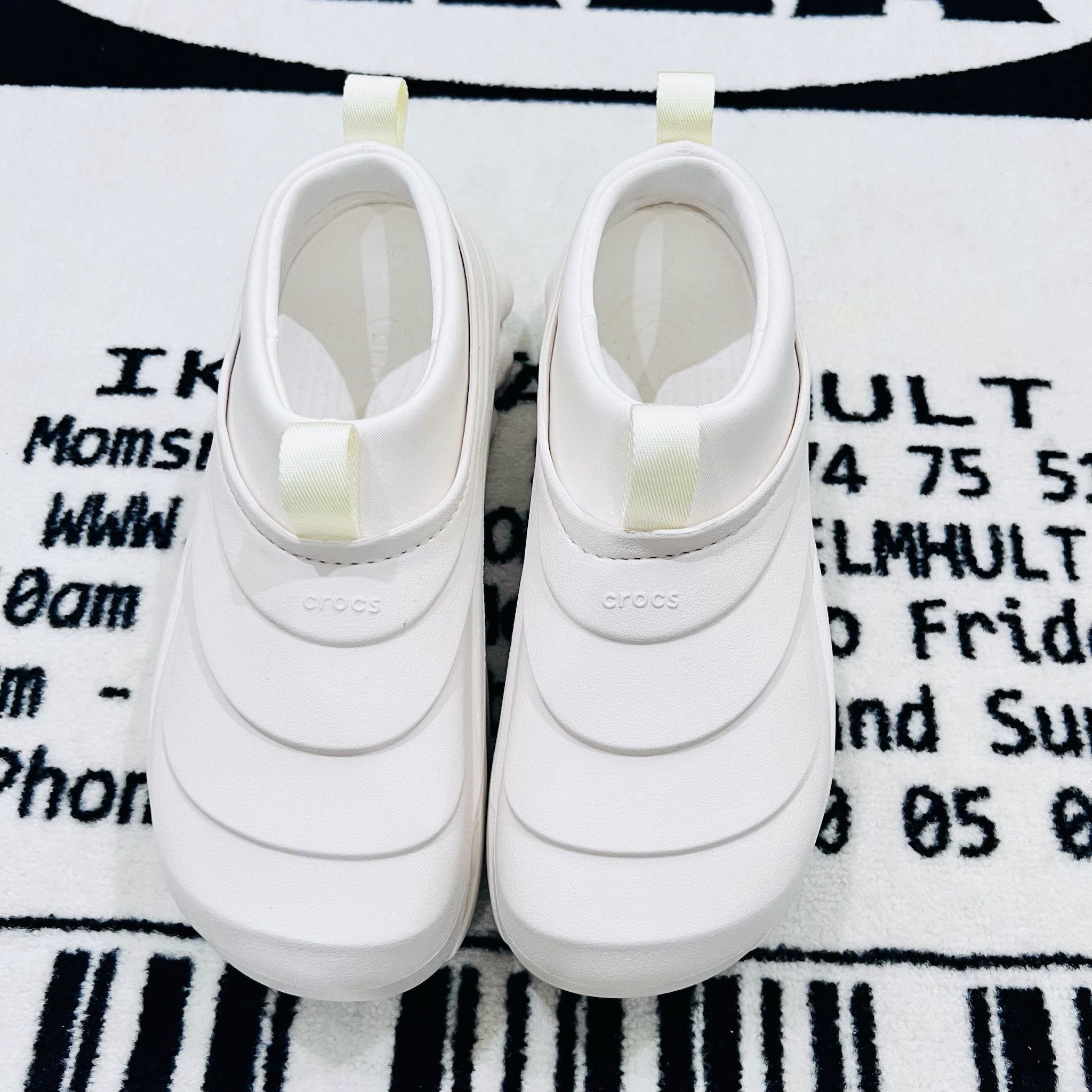 Crocs Crocs Echo Storm Tundra Off-White Colorway. Size US 10 / EU 43 - 2 Thumbnail