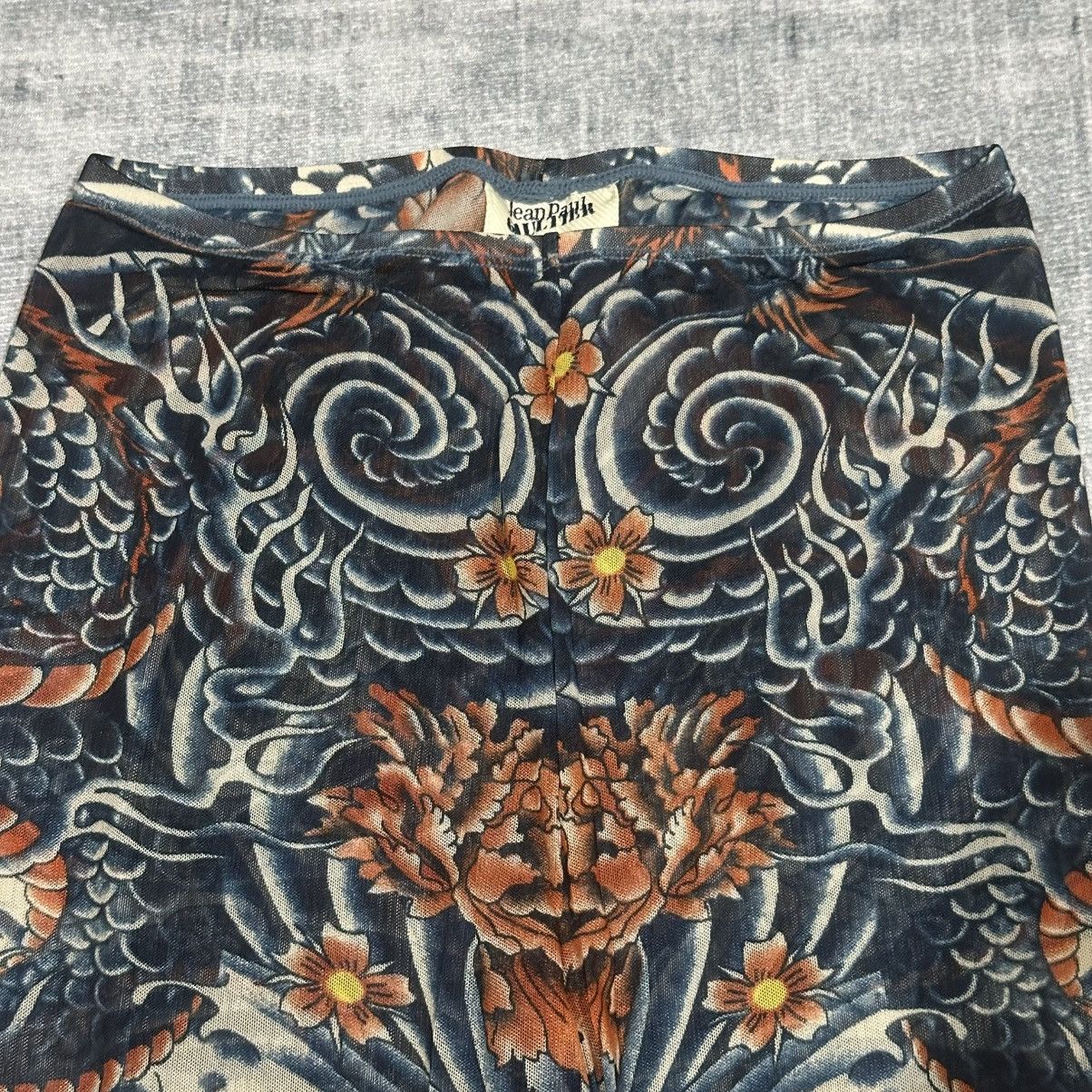 Jean Paul Gaultier Jean Paul Gaultier For Target - Tattoo Mesh - Koi Fish Size 24" / US 00 / IT 34 - 5 Thumbnail
