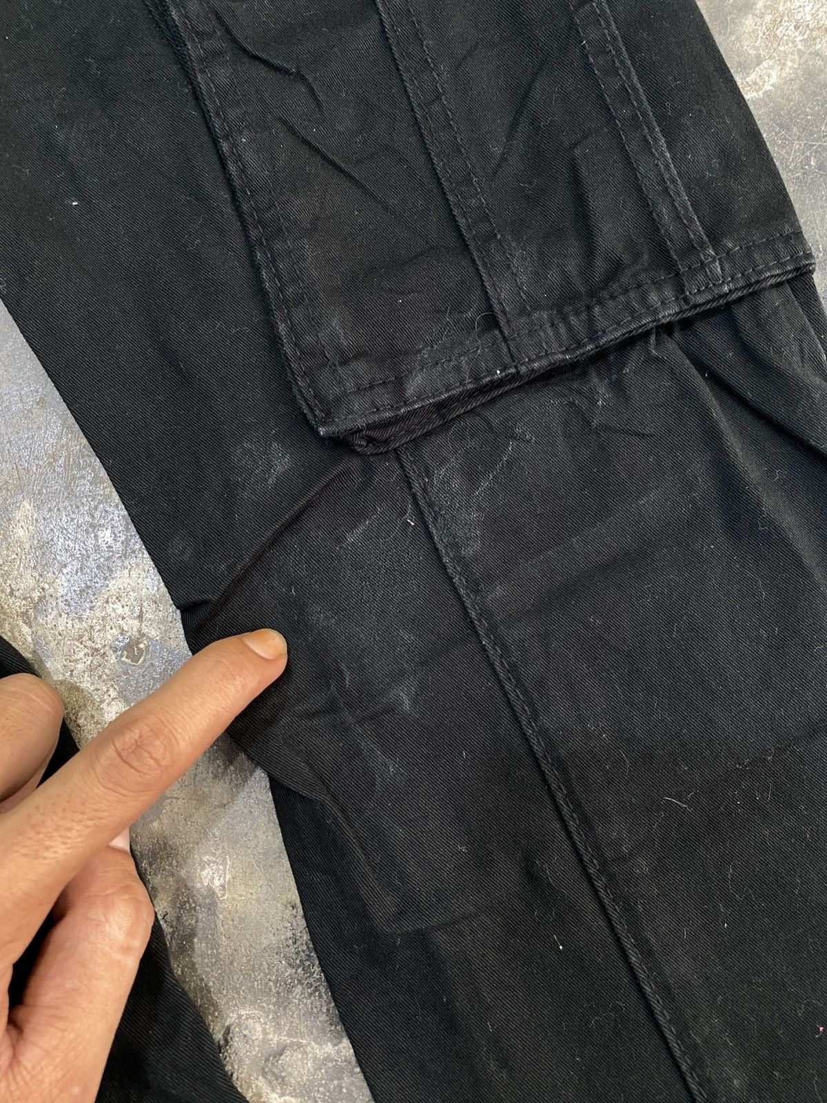 Japanese Brand Barcedos double waist cargo long pants jeans Size US 27 - 16 Thumbnail
