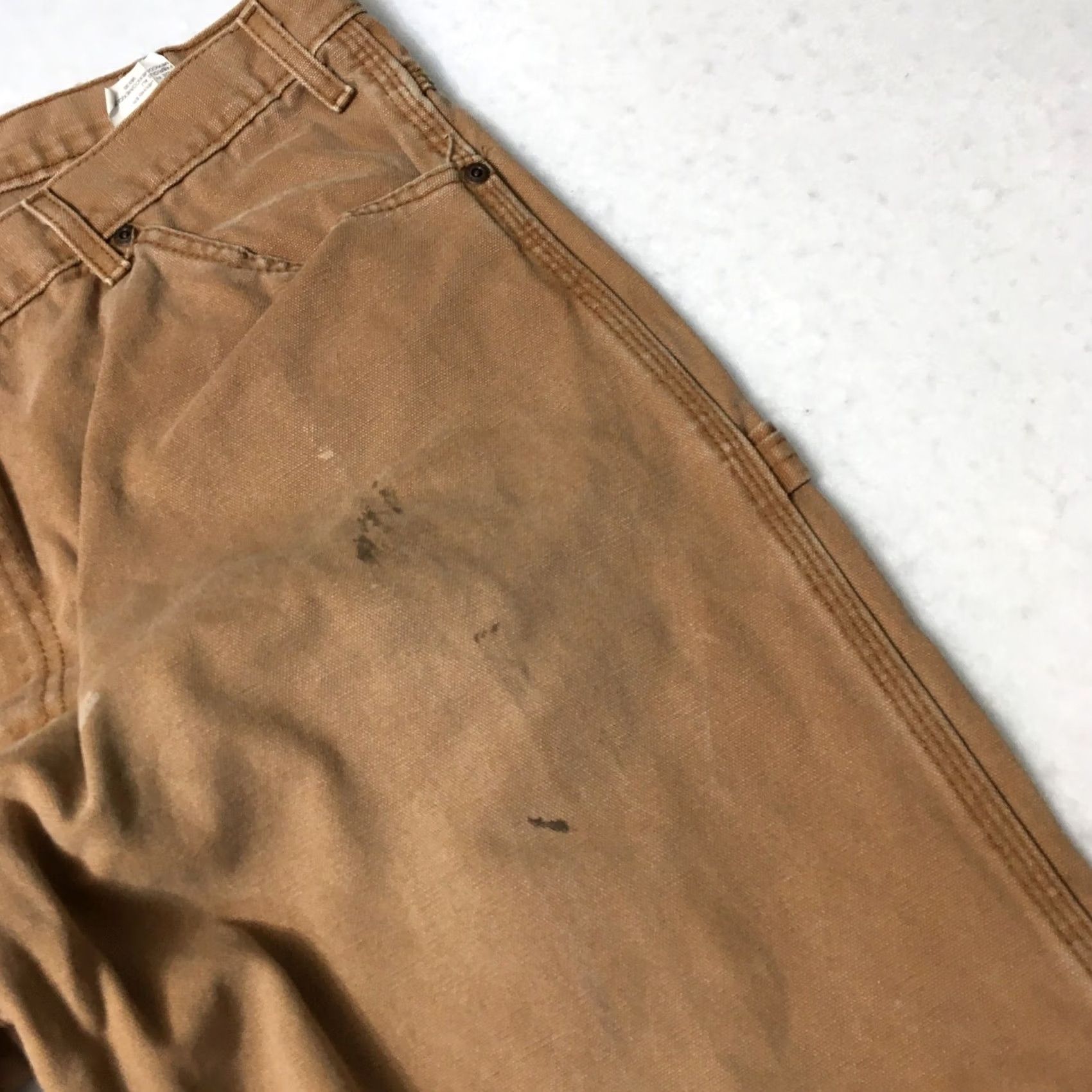 Dickies Dickies Carpenter Pants Mens 38 X 30 Tan Workwear Canvas Utility Relaxed Fit Pants Mens Regular 38 Brown 90s Grunge USA Size US 38 / EU 54 - 5 Thumbnail