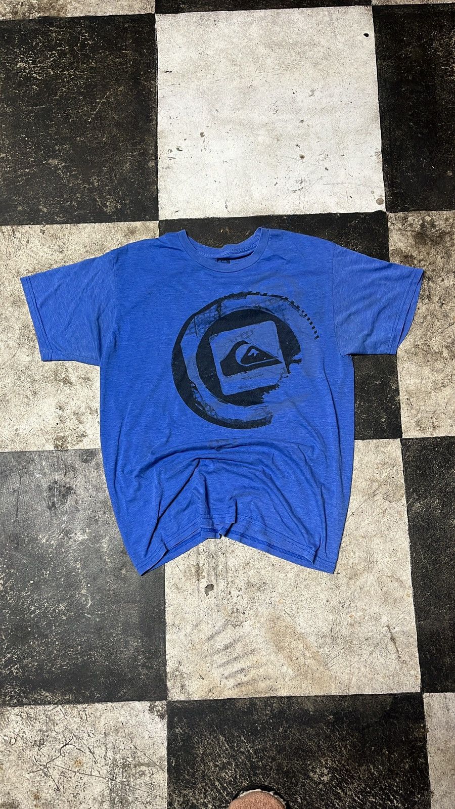 Quiksilver × Vintage Quiksilver Vintage Blue Graphic Tee Size US L / EU 52-54 / 3 - 1 Thumbnail
