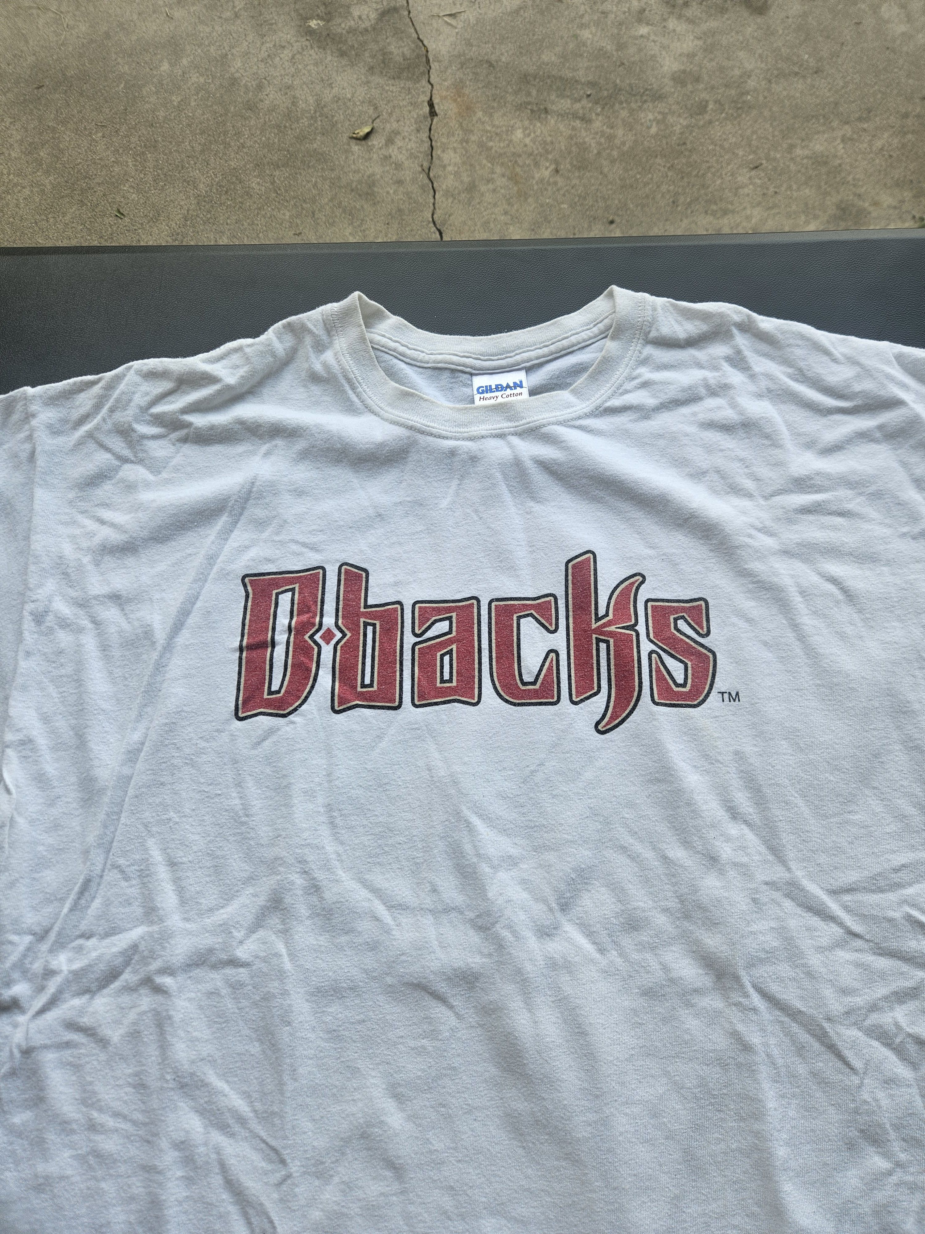 Gildan Arizona Diamondbacks Y2K MLB Gildan Tee Size US XL / EU 56 / 4 - 2 Thumbnail