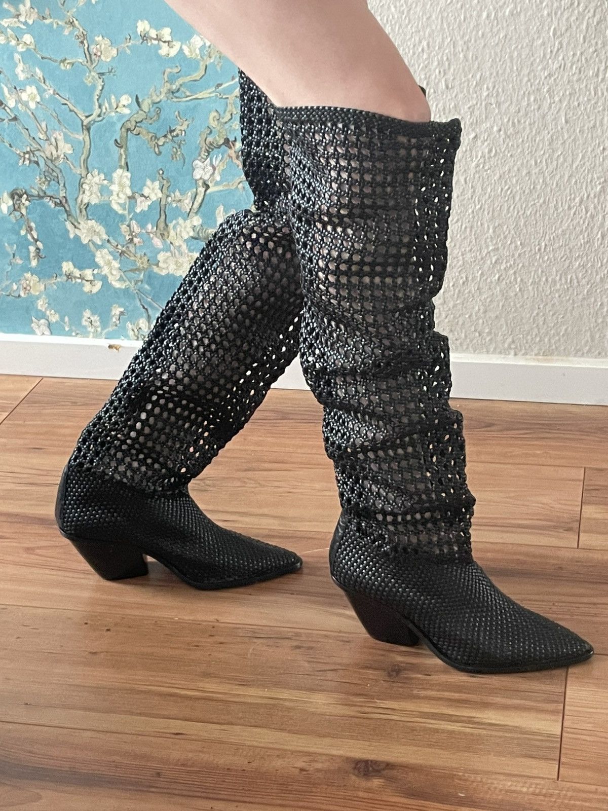 AGL AGL Over-the-Knee western woven Boots Size US 10 / IT 40 - 6 Thumbnail