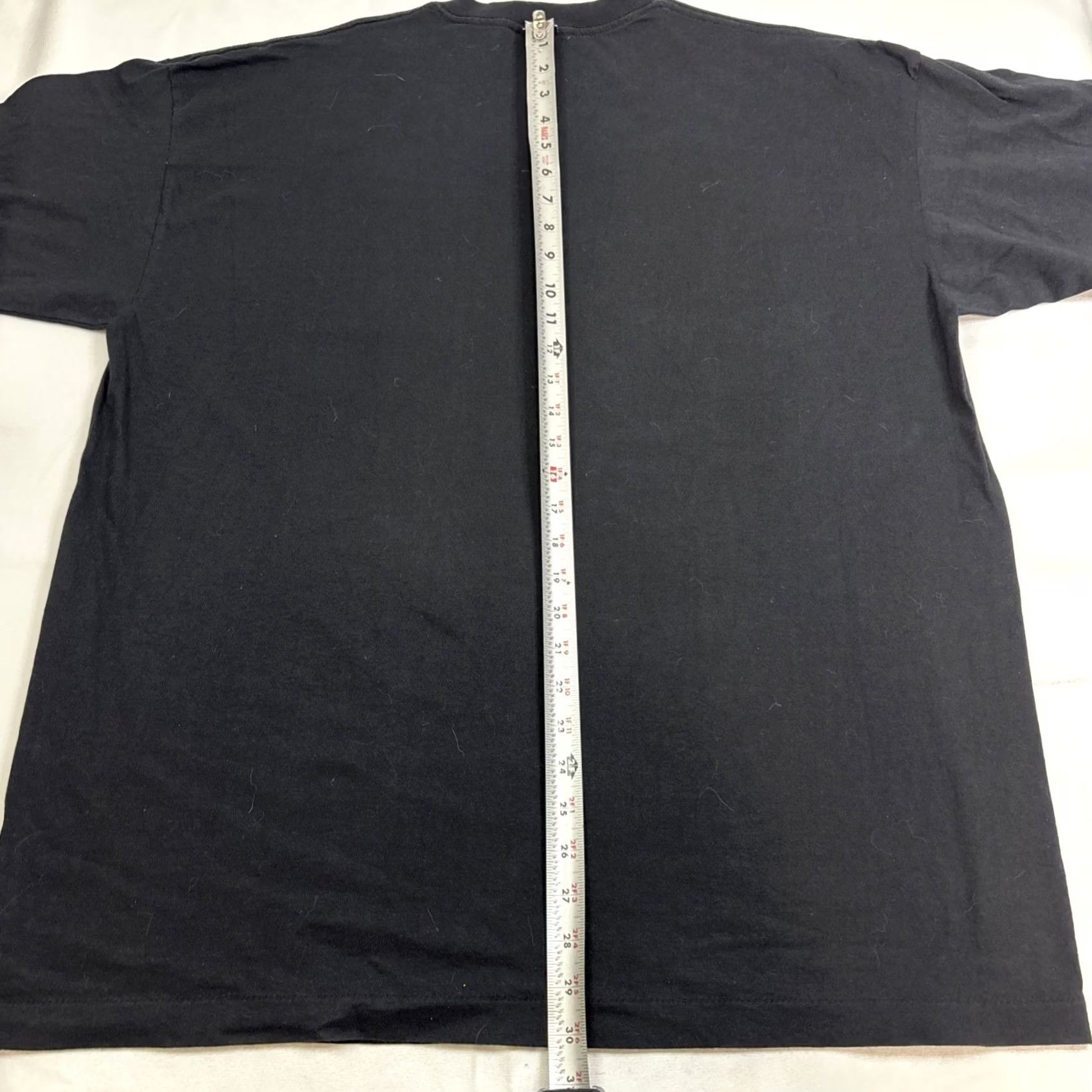 Vintage VINTAGE Looney Tunes Six Flags T Shirt Men’s XXL Black Road Runner 1996 Single Stitch Cartoon 90s Mens Size US XXL / EU 58 / 5 - 7 Thumbnail