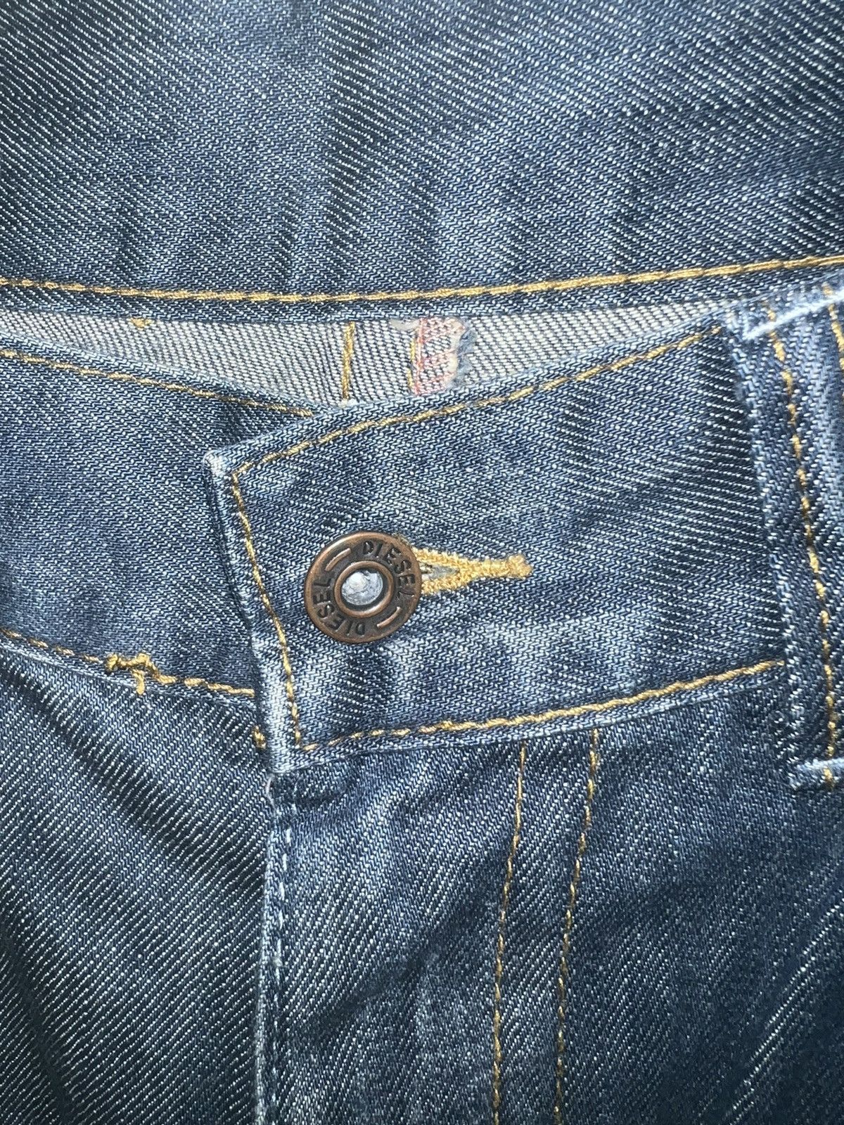 Designer × Diesel LOOSE CUT DIESEL DISTRESSED DENIM PANT Size US 34 / EU 50 - 9 Thumbnail