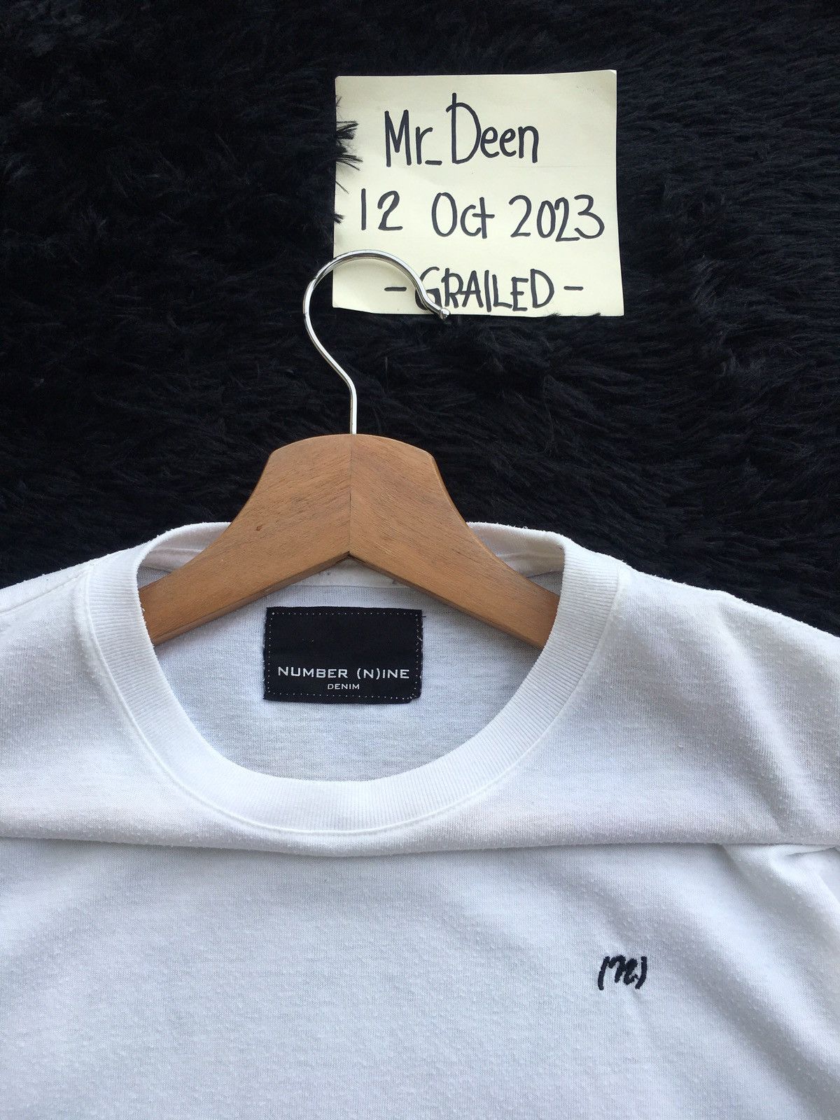 Number (N)ine Rare Number Nine (n) Denim Stars Tshirt Size US S / EU 44-46 / 1 - 11 Thumbnail