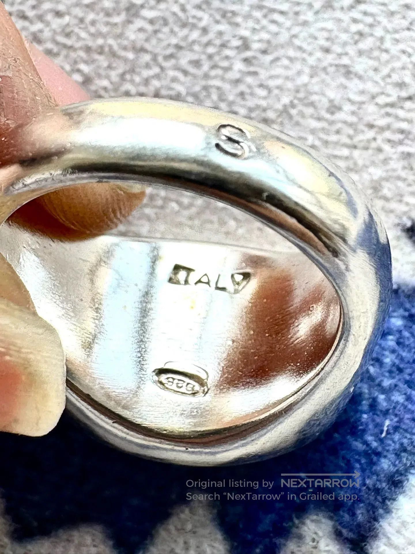 Vivienne Westwood vivienne westwood saturn ring in silver. Size ONE SIZE - 5 Thumbnail