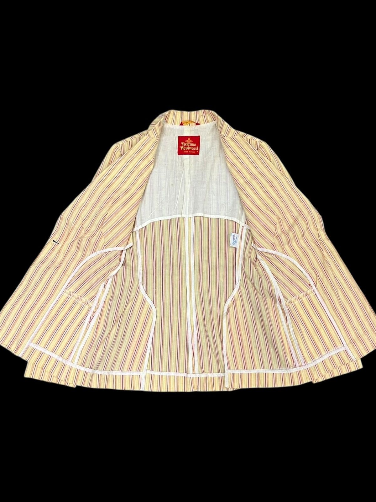Vivienne Westwood Vivienne Westwood Striped Blazer – Made in Italy Size M / US 6-8 / IT 42-44 - 7 Thumbnail