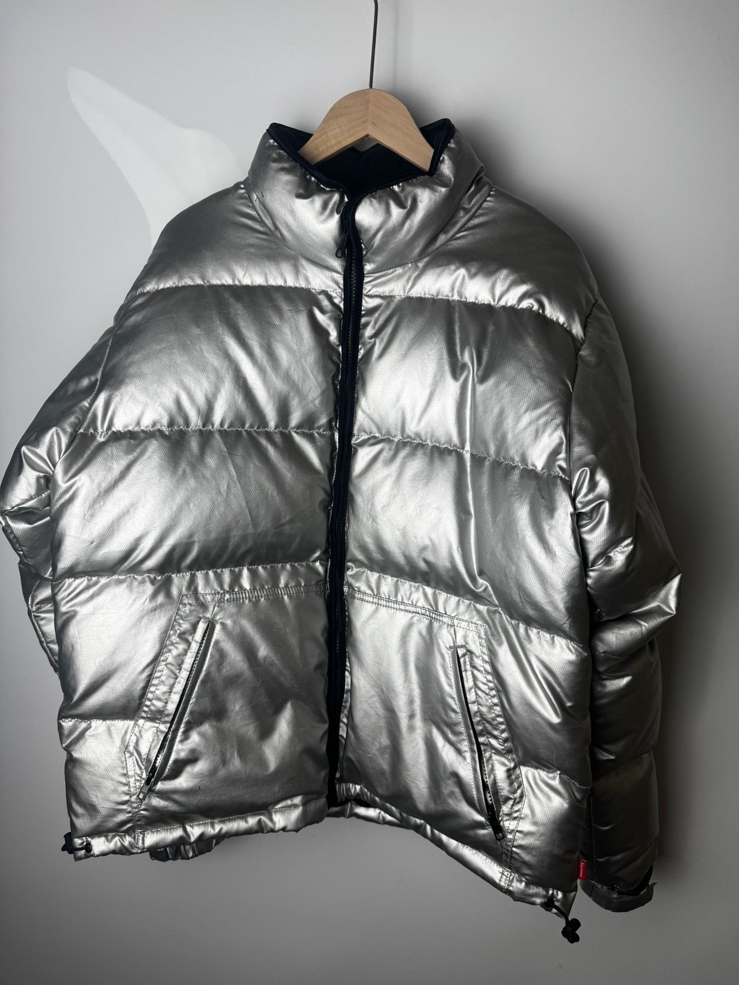 Supreme Supreme Down Rare Silver Heavy Coat m Men Size US M / EU 48-50 / 2 - 1 Thumbnail