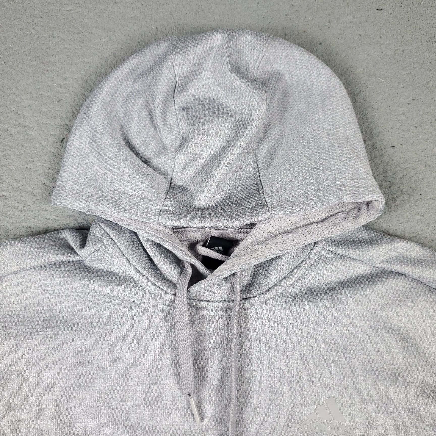 Adidas adidas Hoodie Mens Small Gray Casual Pullover Sports Size US S / EU 44-46 / 1 - 2 Thumbnail