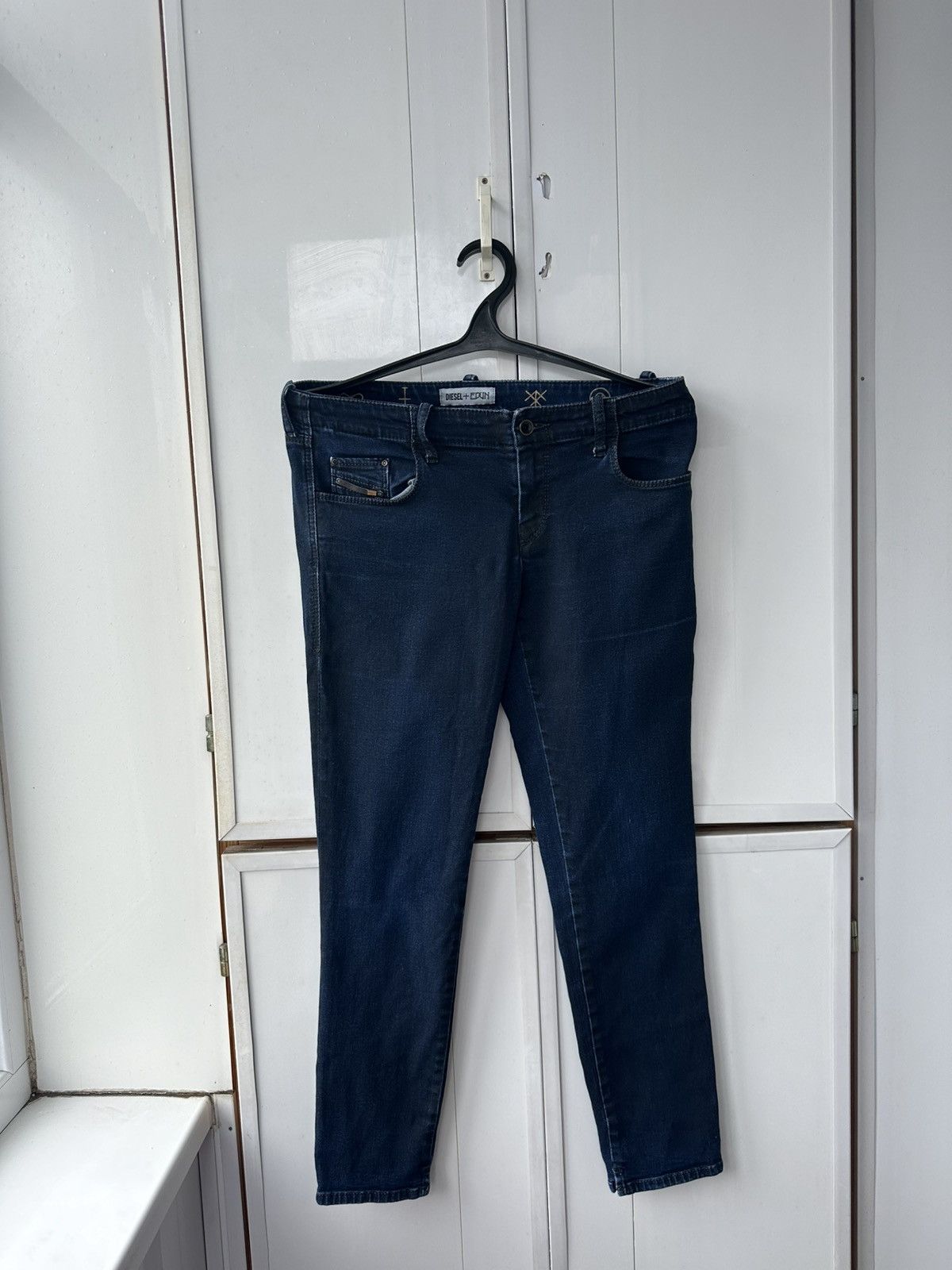 Diesel Vintage Diesel x Edu Denim Jeans Y2K Size US 31 - 1 Thumbnail