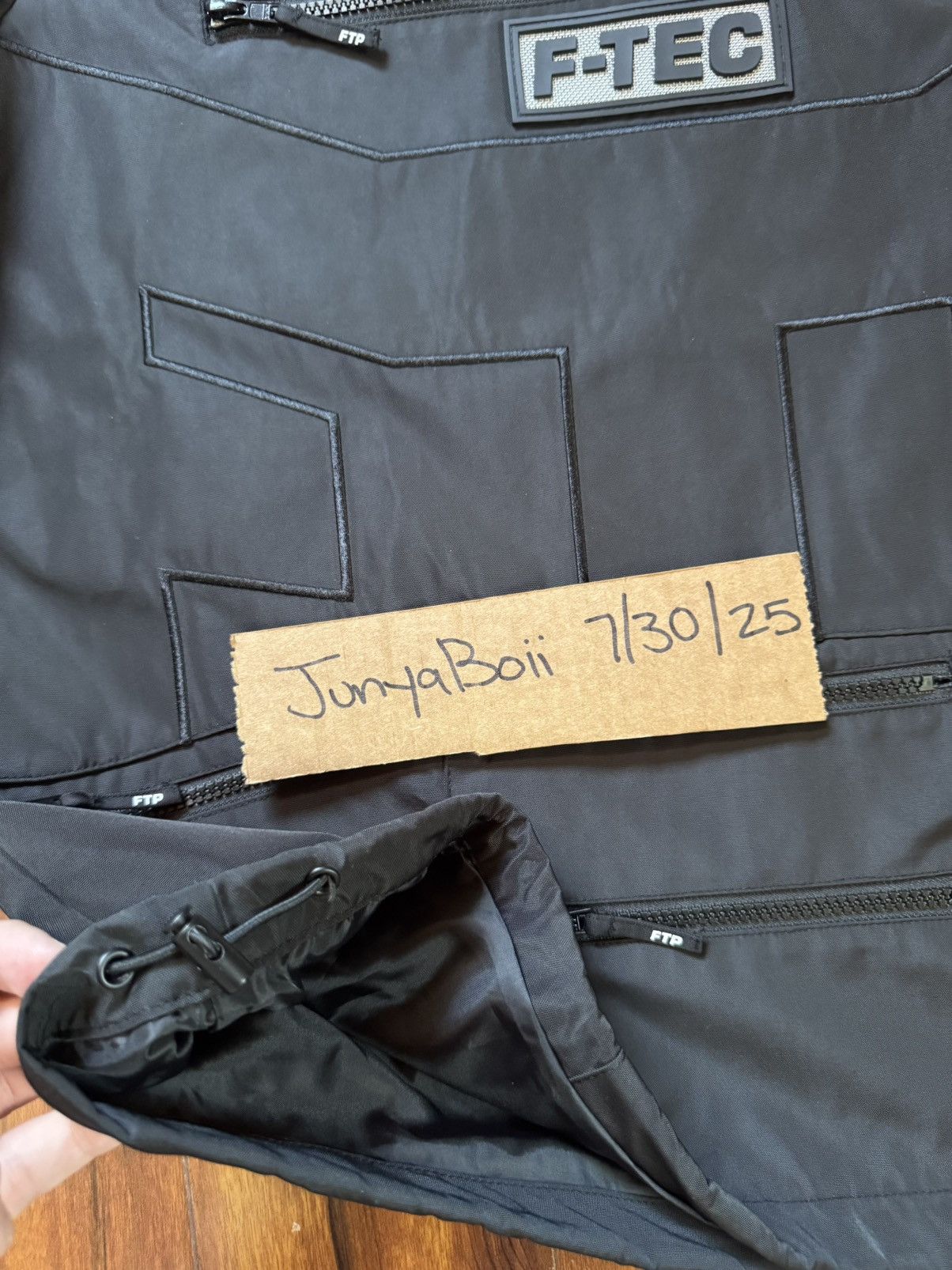 Fuck The Population FTP FW23 Black F-Tec Anorak Small Size US S / EU 44-46 / 1 - 12 Thumbnail