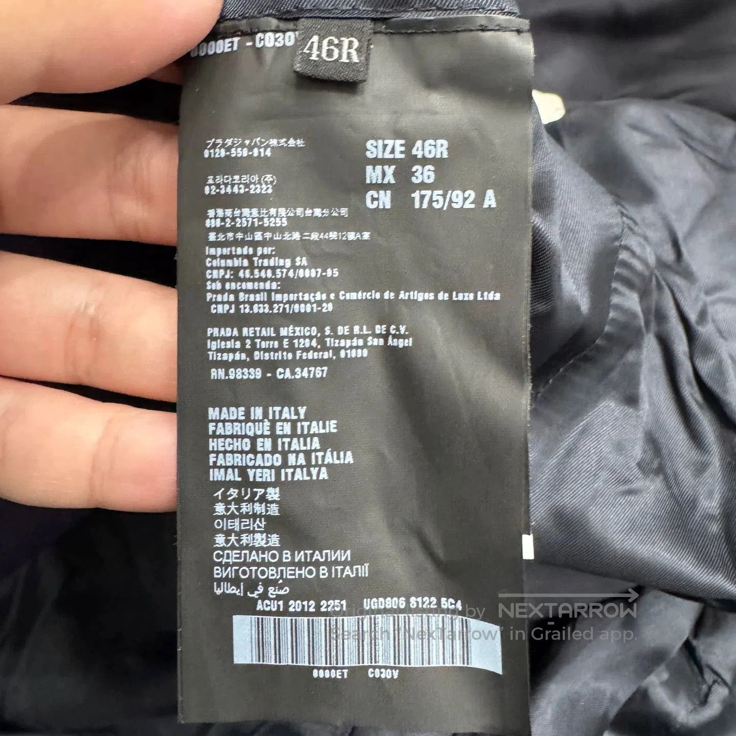 Prada Purple Double-Breasted Blazer. Size US M / EU 48-50 / 2 - 3 Thumbnail