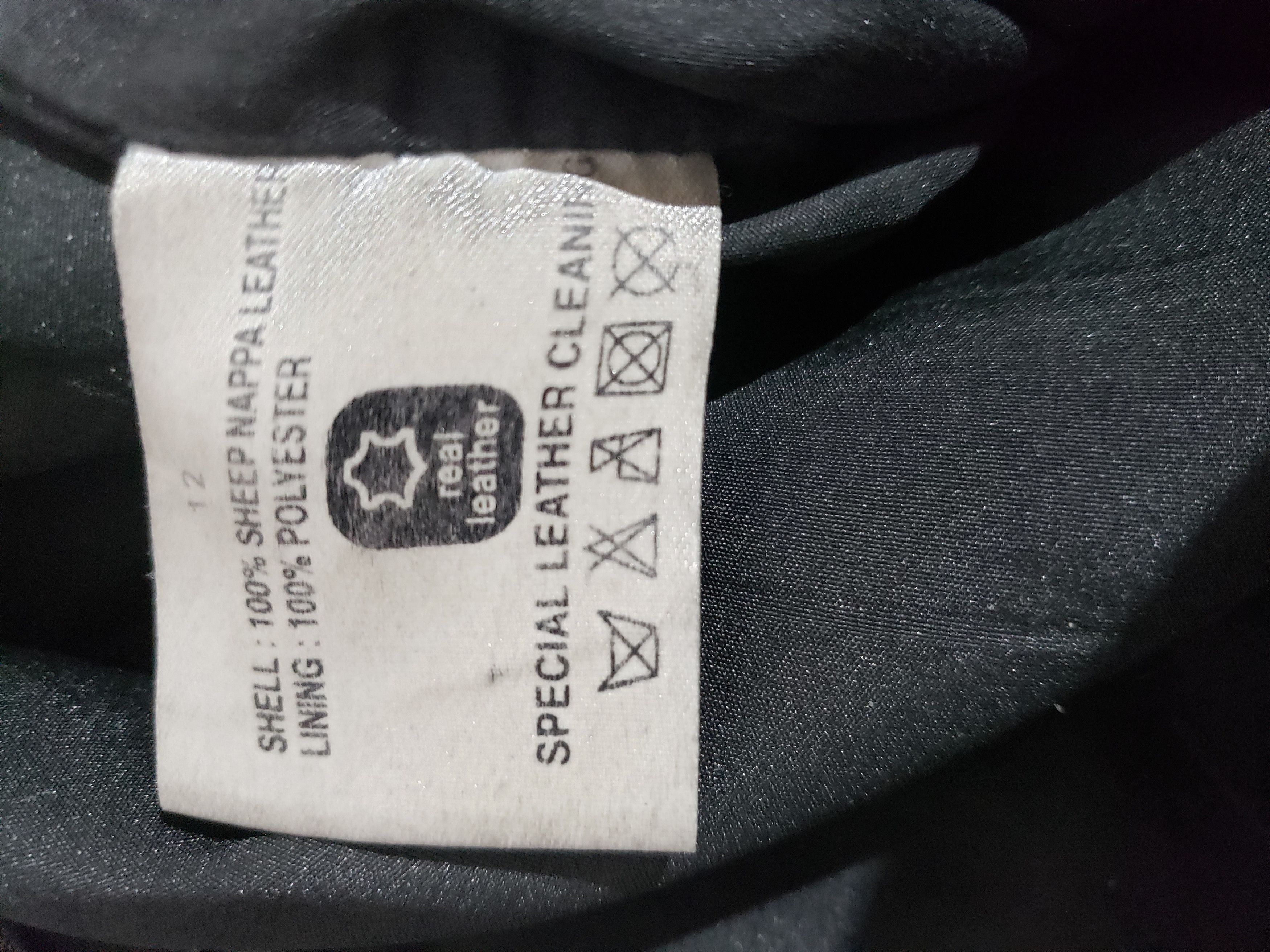 Genuine Leather Women's pants made of genuine leather. Size 34" / US 12 / IT 48 - 10 Thumbnail