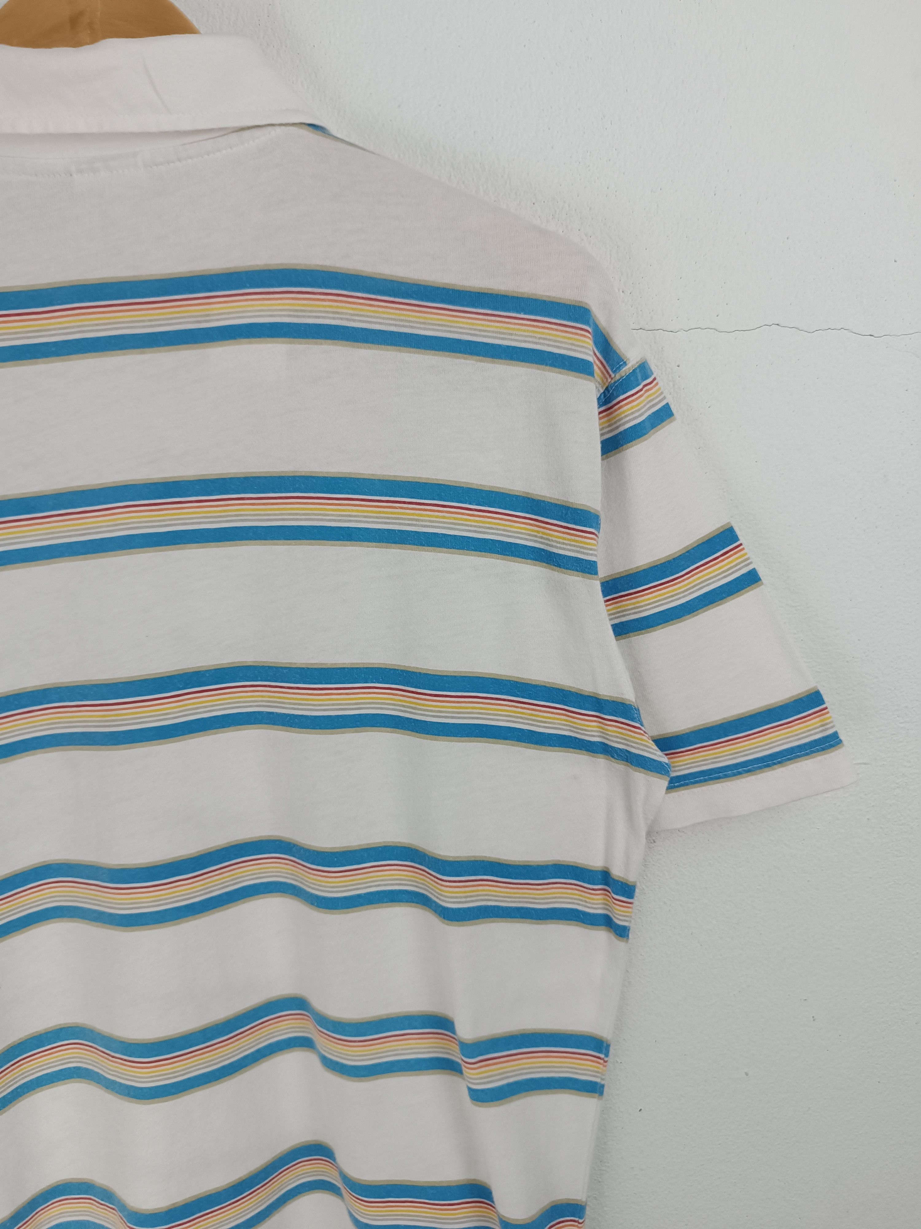 Hang Ten VINTAGE HANG TEN COLLAR TEE WOOD BUTTON HAWAII BEACH Size US L / EU 52-54 / 3 - 15 Thumbnail