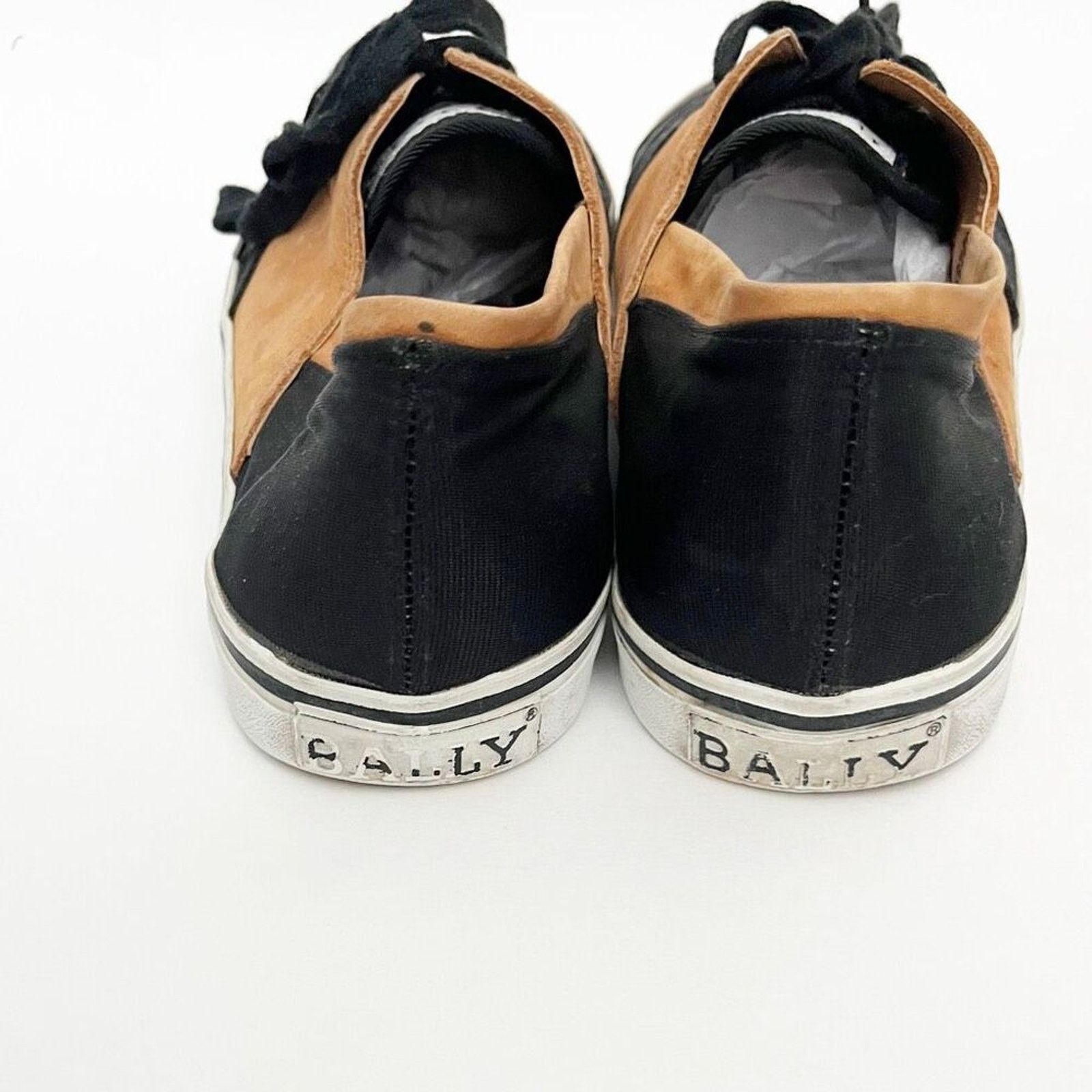 Bally Bally Mens Casual Sneakers Black Camel Lace Up Size 8.5 Size US 8.5 / EU 41-42 - 3 Thumbnail