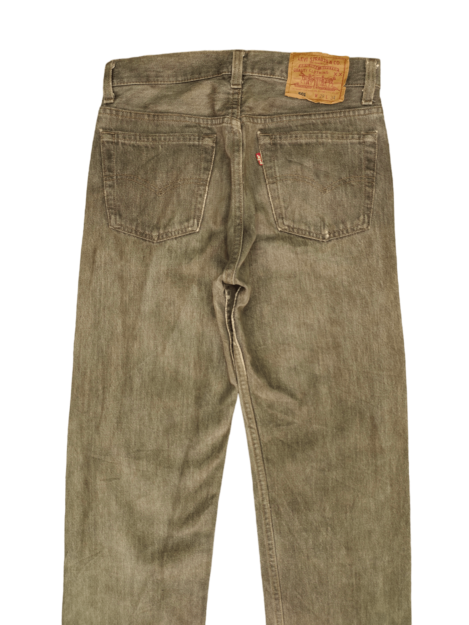 Levi's Vintage Clothing Vintage 90s Levis 501 Made In Usa Denim Jeans Size US 28 / EU 44 - 11 Thumbnail