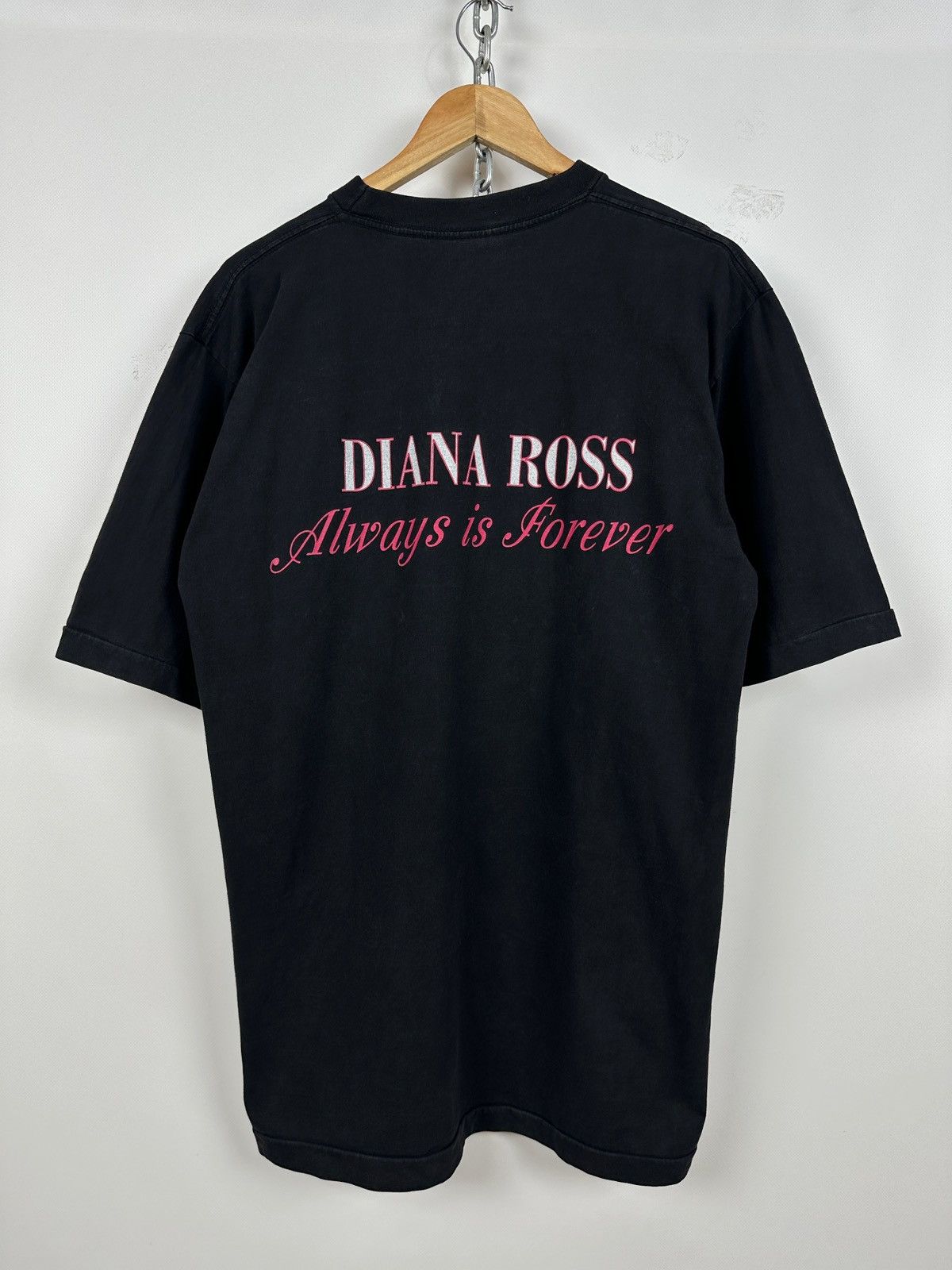 Band Tees 90s Vintage Diana Ross Always is Forever Band T-Shirt Size US XL / EU 56 / 4 - 2 Thumbnail