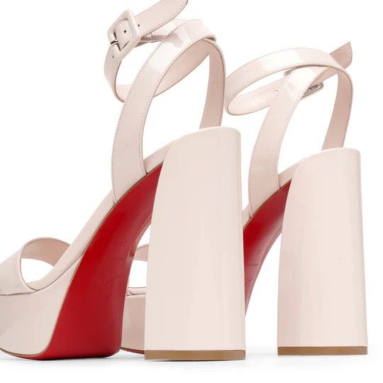 Christian Louboutin o1s1wg110924 Movida Sabina Pumps in Light Pink Size US 5 / IT 35 - 4 Thumbnail