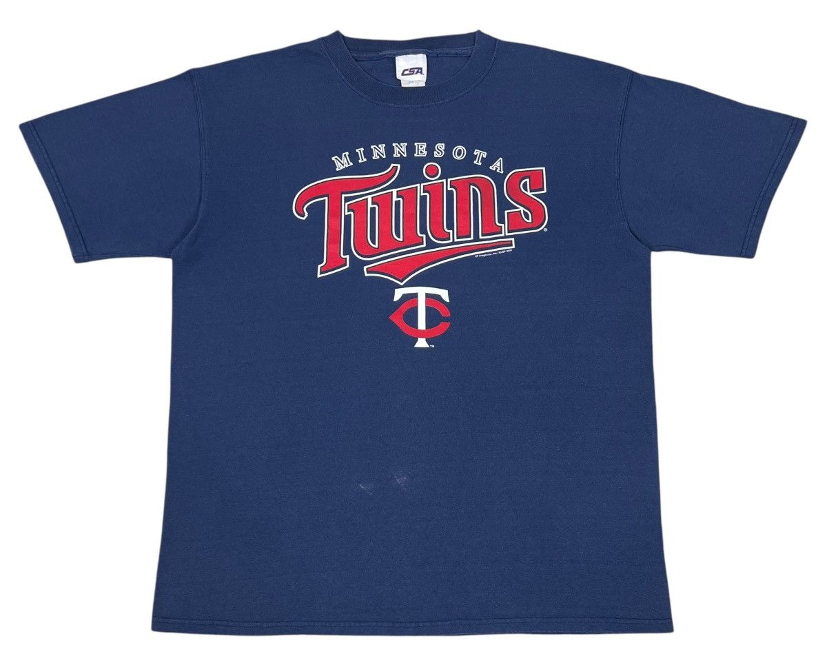 MLB × Vintage Y2k Vintage MLB Minnesota Twins tee Size US XL / EU 56 / 4 - 1 Thumbnail