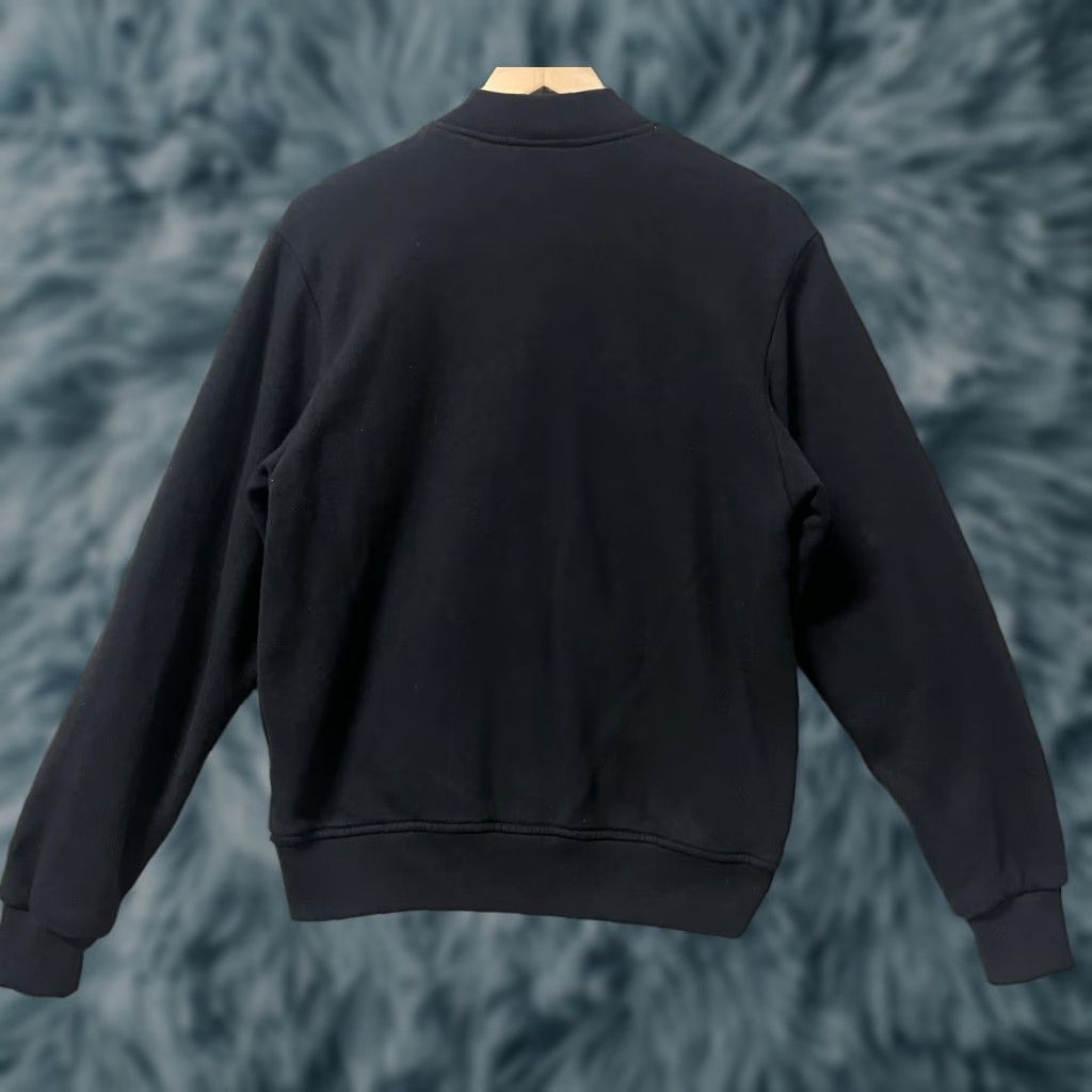 Vintage John Galt Black Snap Made In USA Letterman Jacket Style One Size M-L Mens Snap Jacket Track USA Sweatshirt Regular Size L Size US L / EU 52-54 / 3 - 1 Thumbnail