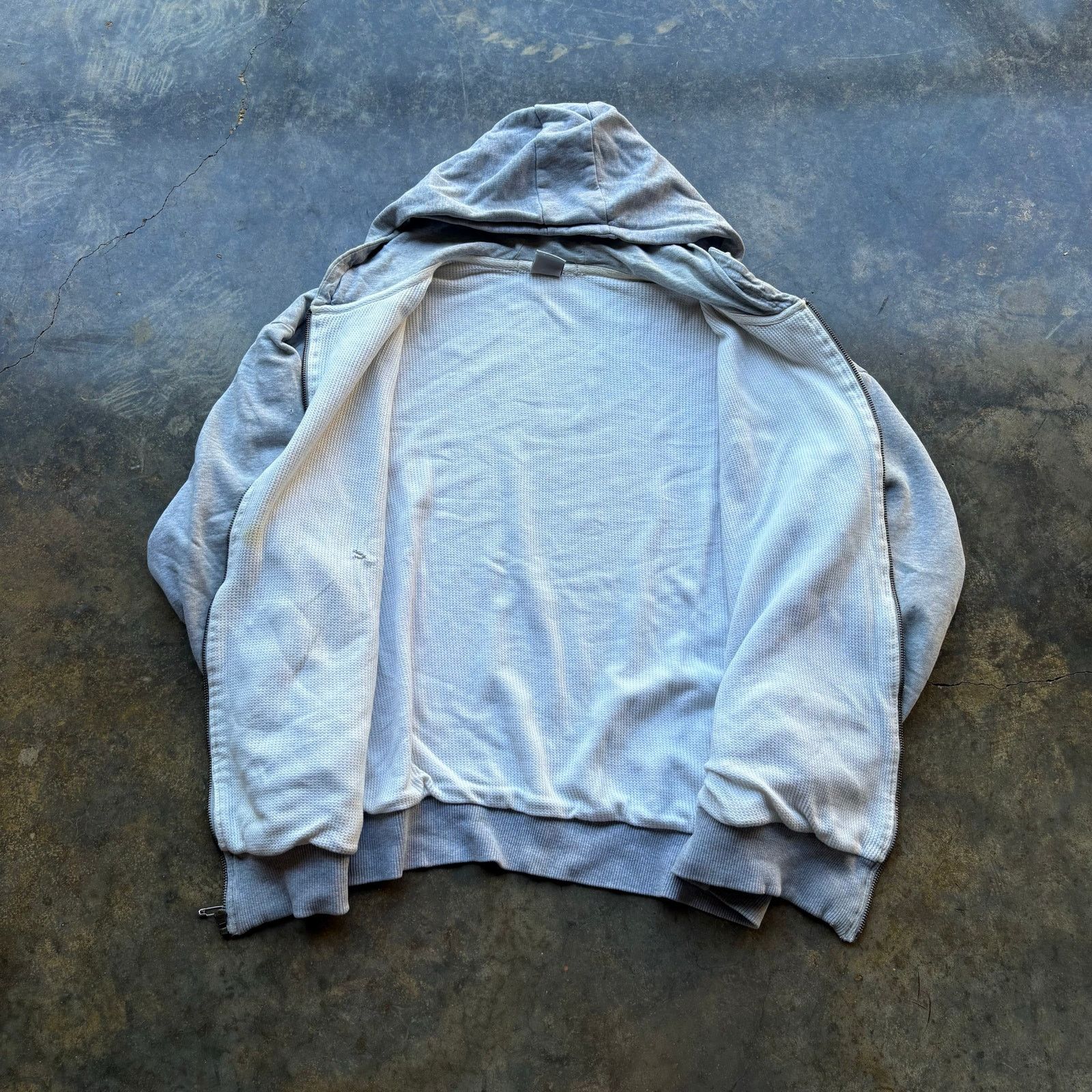 Carhartt Beautiful Vintage Waffle Thermal Carhartt Hoodie Size US XL / EU 56 / 4 - 5 Thumbnail