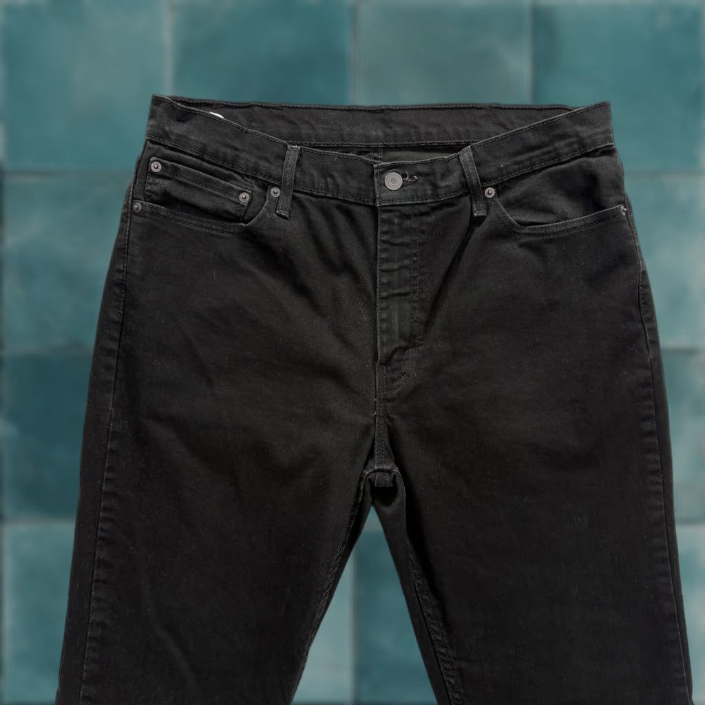 Levi's Levis 511 Jeans Mens 38x32 Black Dark Wash Slim Straight Stretch Denim Casual Size US 38 / EU 54 - 1 Thumbnail