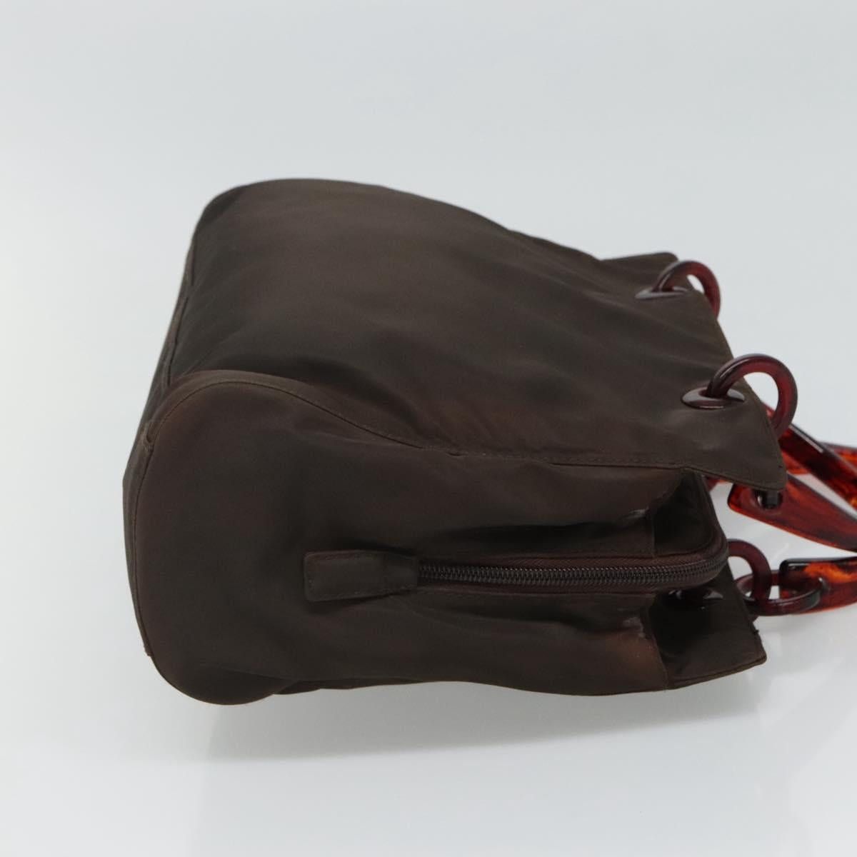 Prada PRADA Hand Bag Nylon Brown Size ONE SIZE - 5 Thumbnail