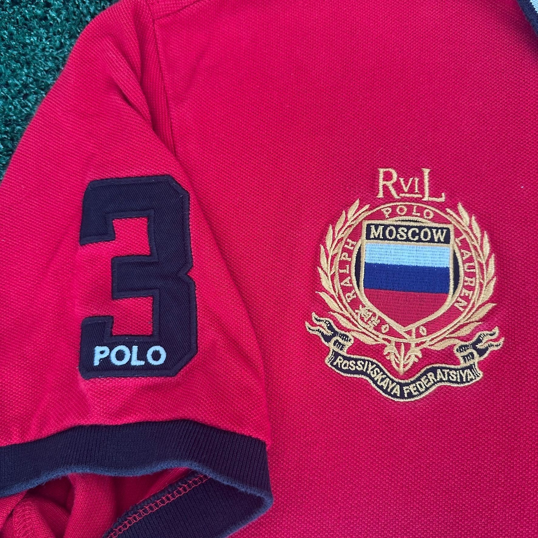 Polo Ralph Lauren Vintage Y2K Polo Ralph Lauren Chief Keef Moscow Polo Shirt B Size US XL / EU 56 / 4 - 3 Thumbnail