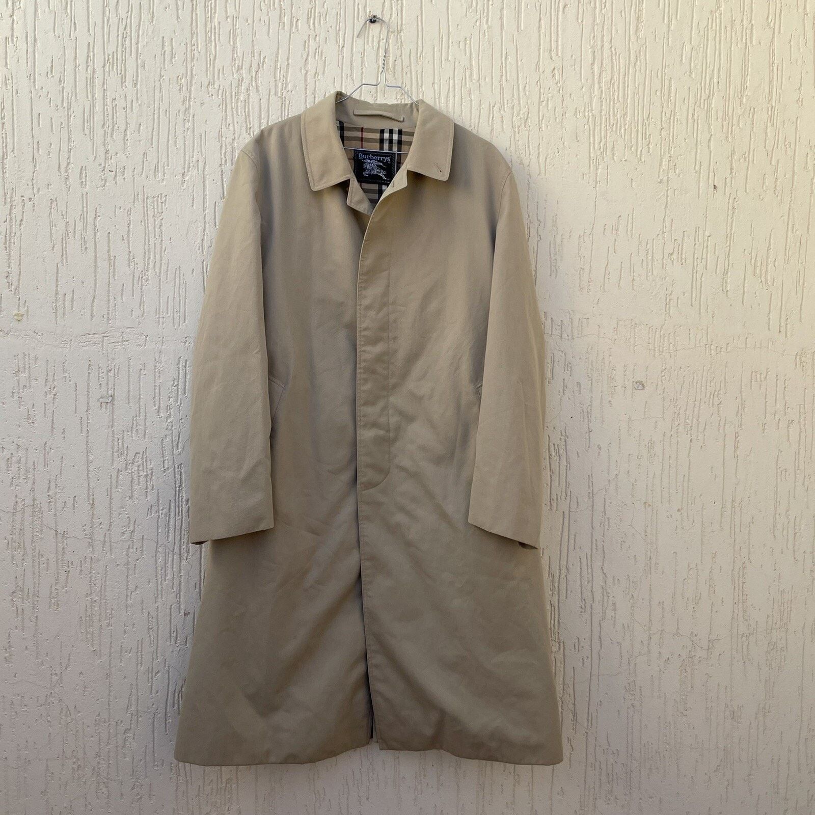 Burberry vintage Burberry Trench Coat winter jacket Nova Check men's Size US L / EU 52-54 / 3 - 3 Thumbnail