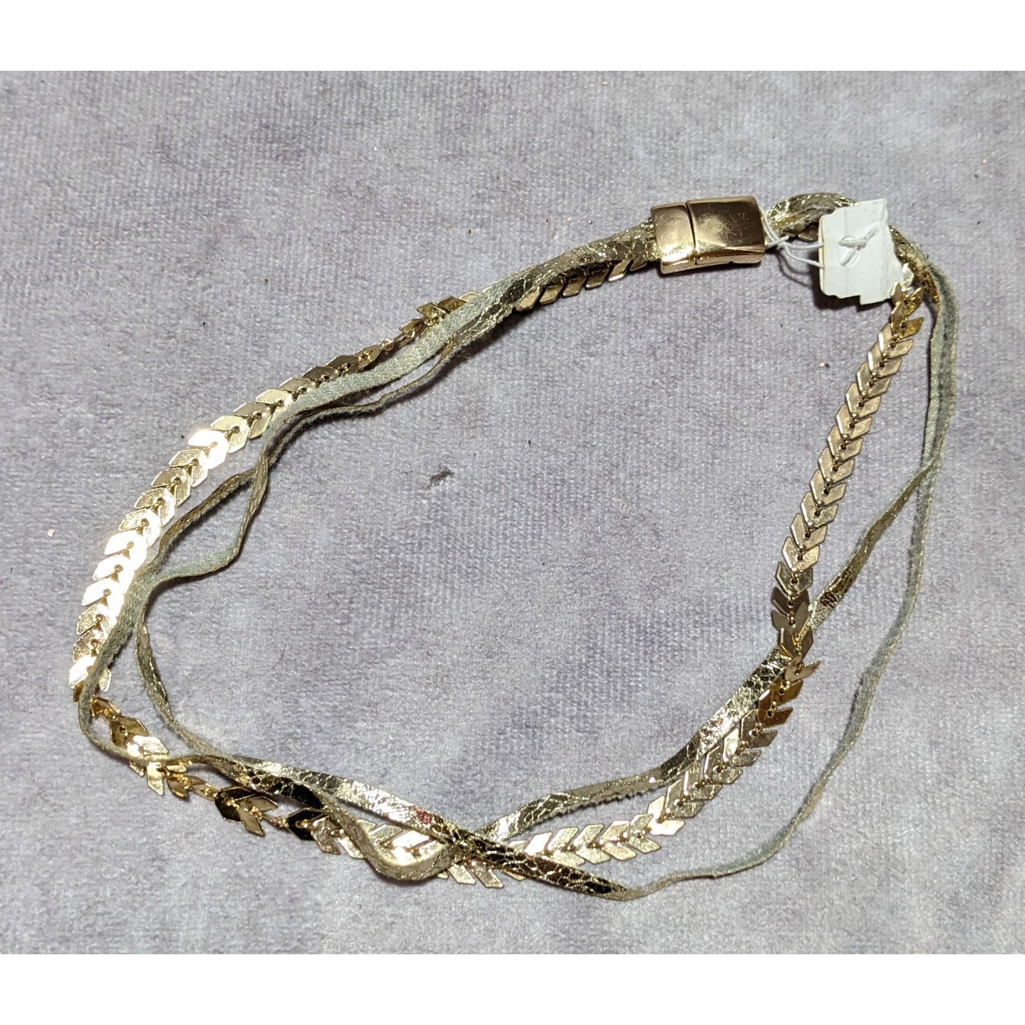 Other Gold Bohemian Choker Necklace Size ONE SIZE - 10 Thumbnail