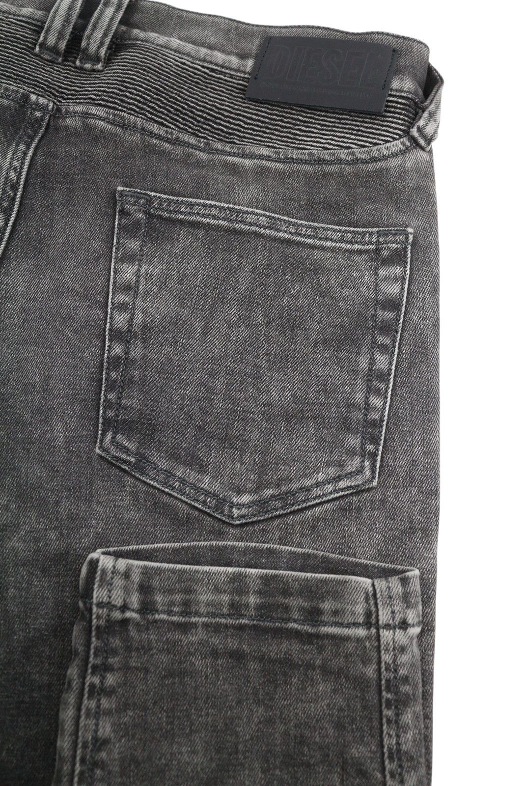 Diesel D-DEAN 009LI W32/L32 Black Faded Slim Stretch Jeans 86756 Size US 32 / EU 48 - 5 Thumbnail