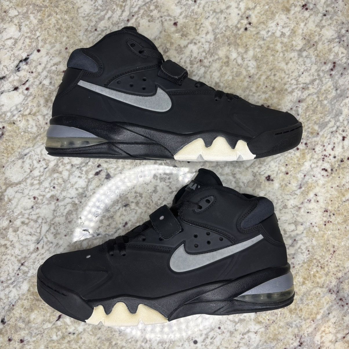 Nike Size 11 - Nike Air Force Max 2013 Black Cool Grey Clean Size US 11 / EU 44 - 2 Thumbnail