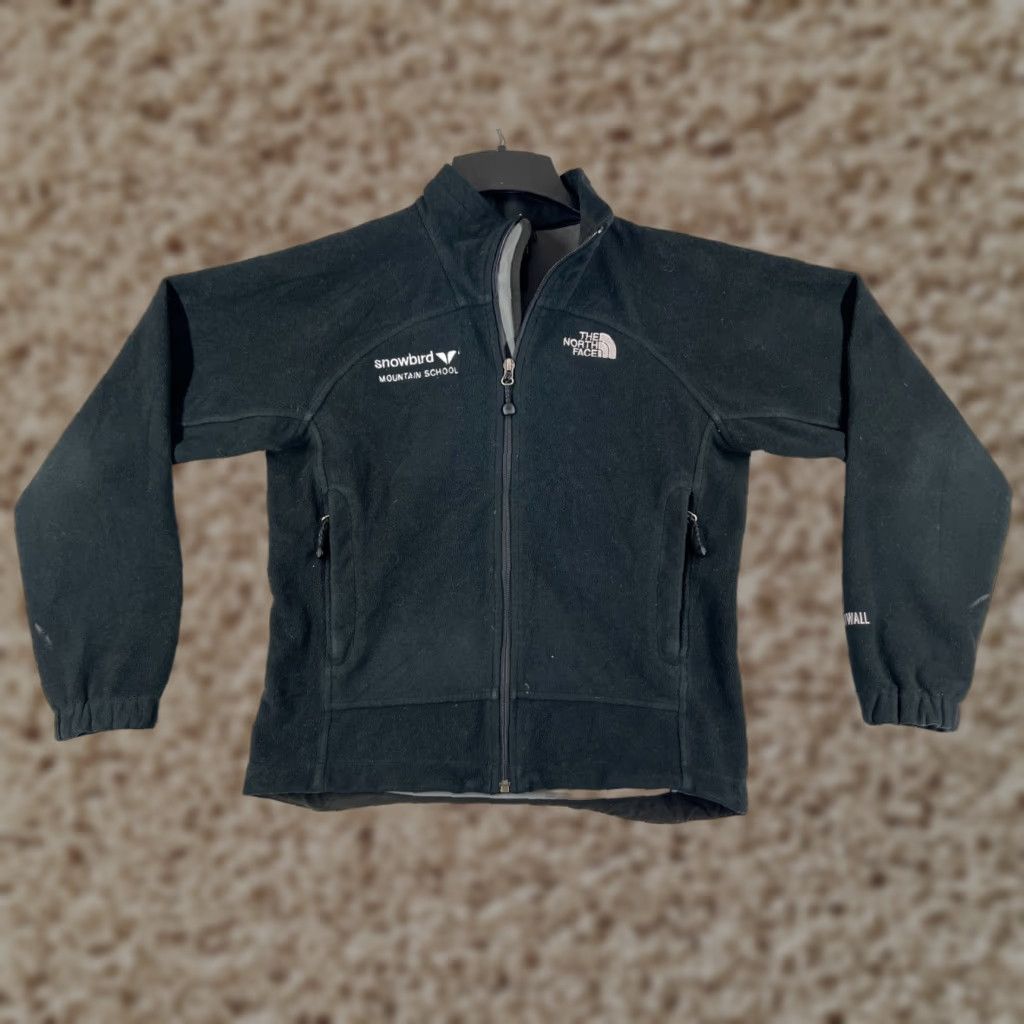 The North Face The North Face Jacket Women Small Black Full Zip Mock Neck Polyester Windwall Size S / US 4 / IT 40 - 1 Thumbnail