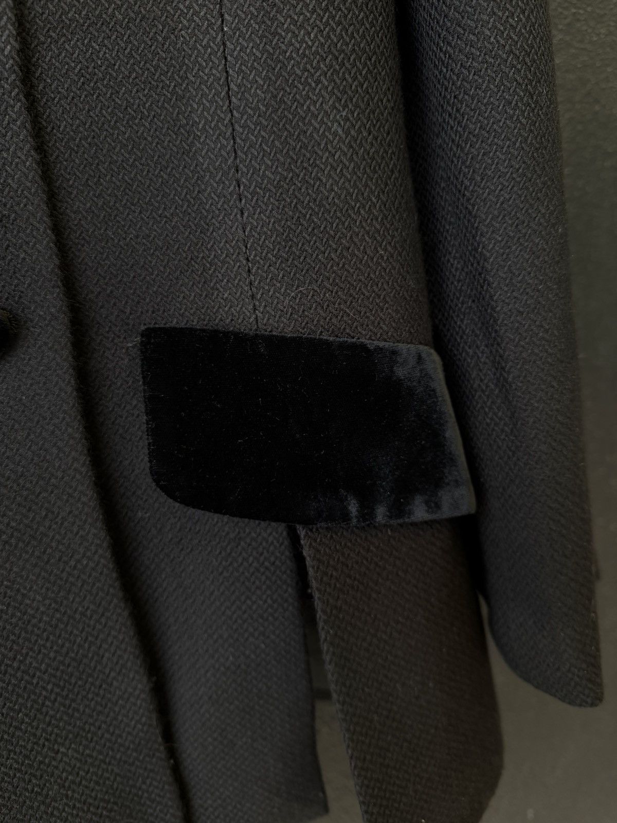 Pierre Balmain VINTAGE Pierre Balmain Formalite Black Velvet Button Blazer Size L / US 10 / IT 46 - 10 Thumbnail