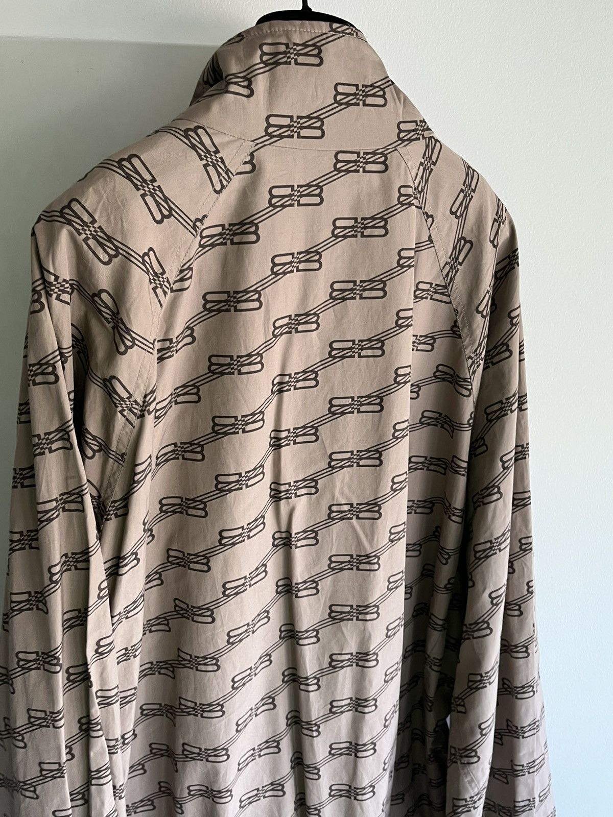 Balenciaga Super Runway Rare Brand New Balenciaga BB Monogram Jacket Size US XXL / EU 58 / 5 - 16 Thumbnail