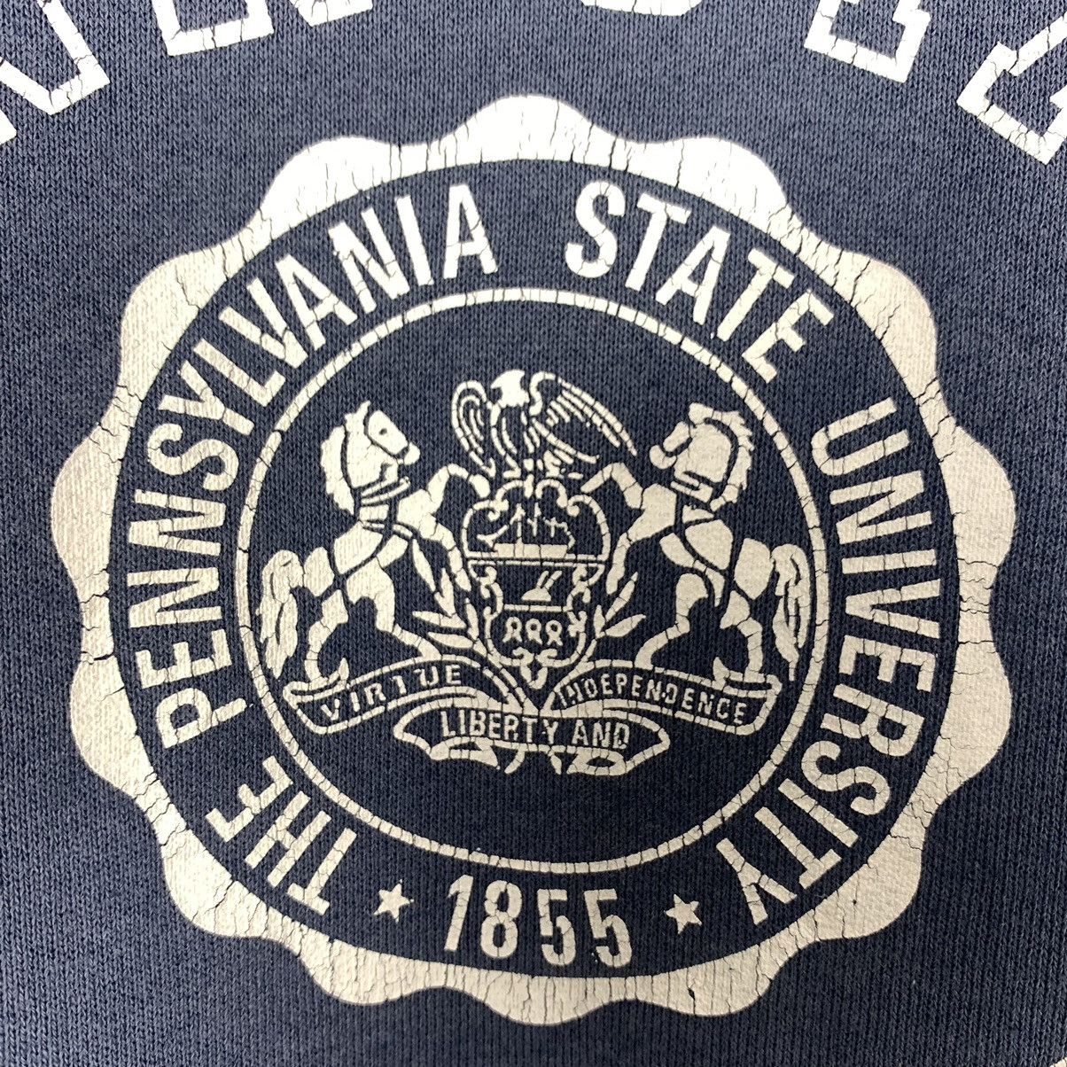 Fruit Of The Loom × Vintage Vintage 90s Pennsylvania State University Hoodie Size L / US 10 / IT 46 - 5 Thumbnail