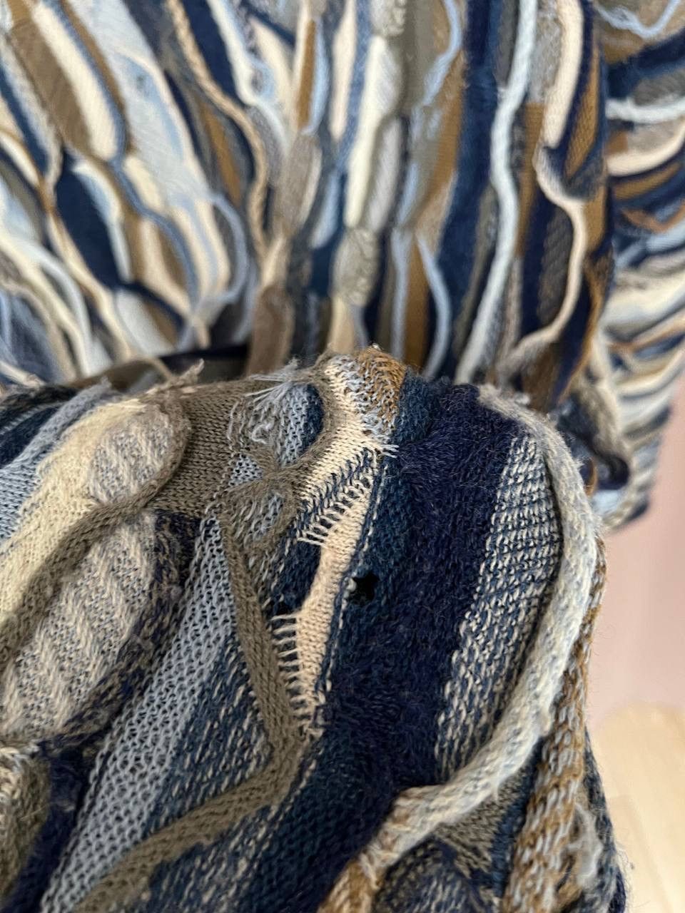 Coogi Limnos 3D Knit Coogi Style Cardigan Sweater Men M Wool Size US M / EU 48-50 / 2 - 15 Thumbnail