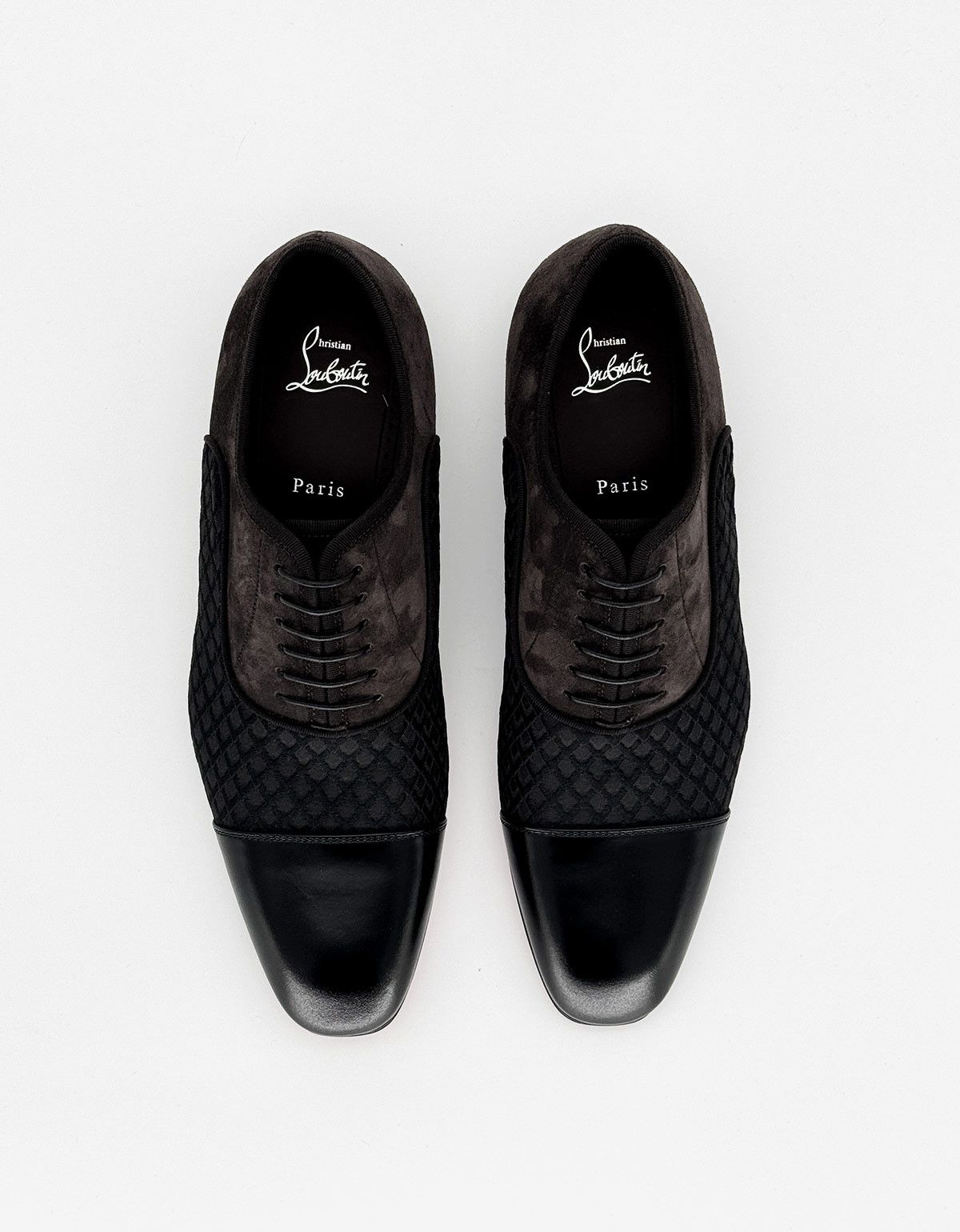 Christian Louboutin Christian Louboutin Greggo Flat Jacquard Black Shoes Size US 8.5 / EU 41-42 - 4 Thumbnail