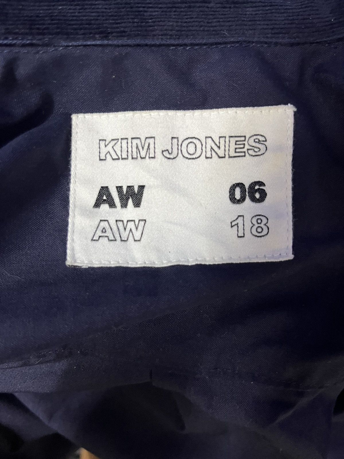 Kim Jones AW18 Kim Jones Strapped Navy Shirt Size US M / EU 48-50 / 2 - 4 Thumbnail