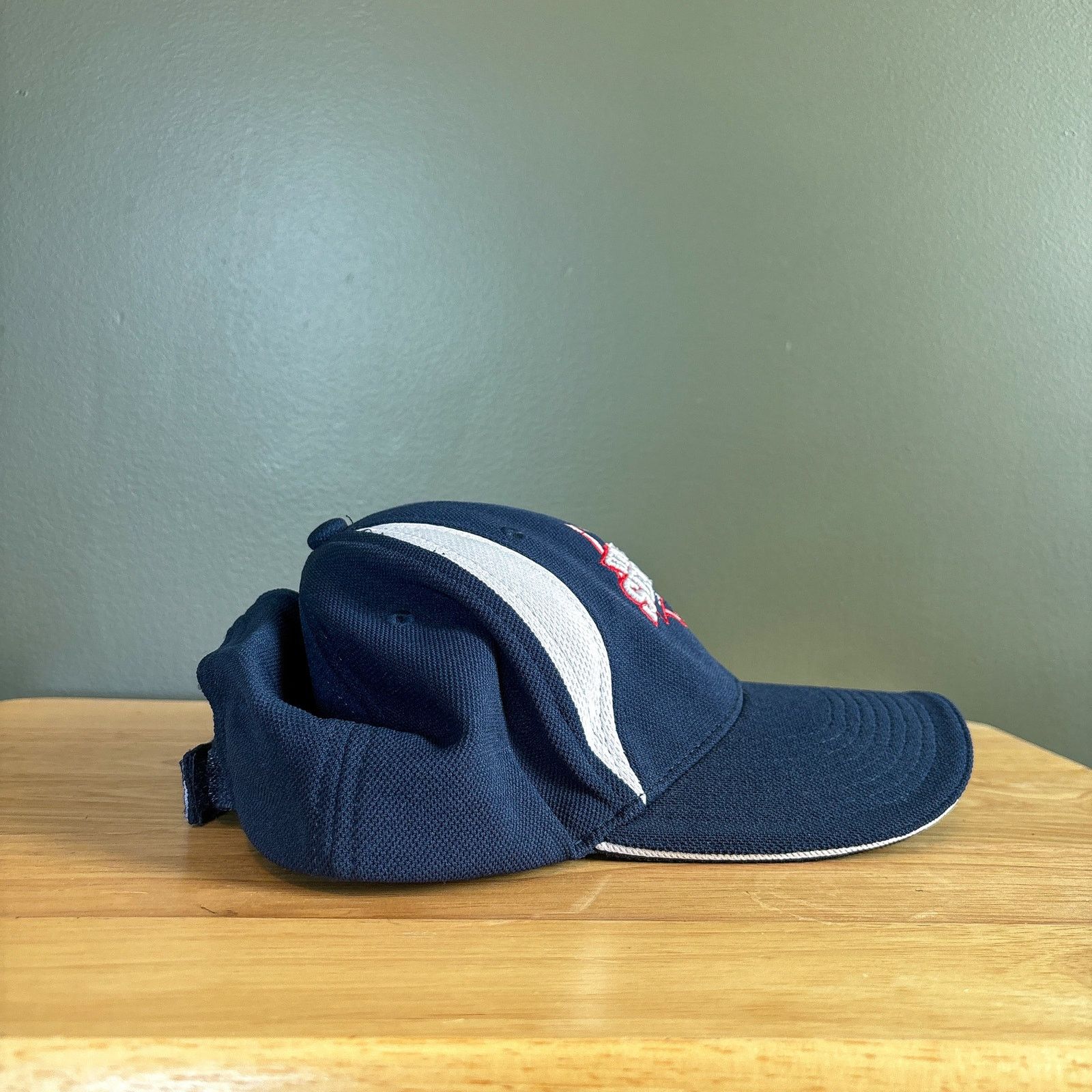 Other USSSA World Series 09 Softball Blue Flag Strapback Hat Size ONE SIZE - 3 Thumbnail